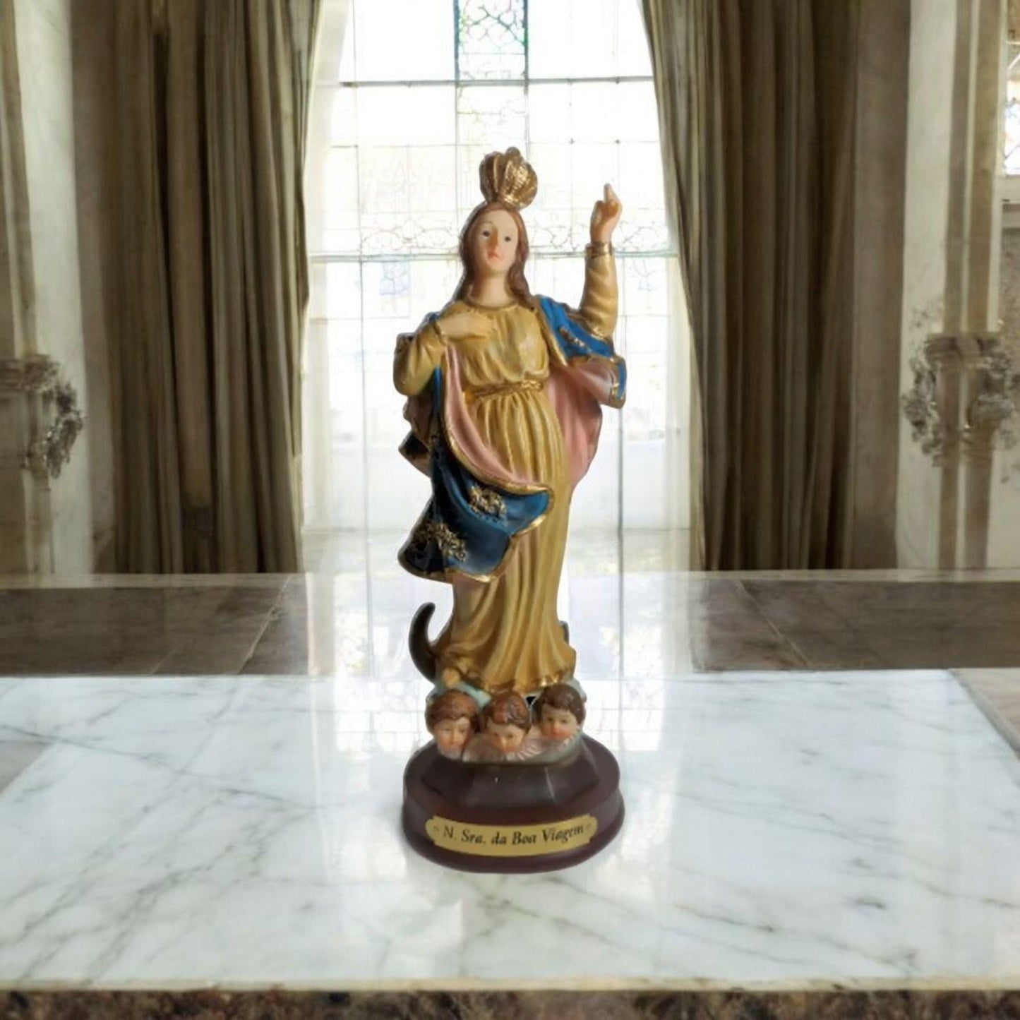 Nuestra señora del Buen Viaje , virgenes y santos catolicos