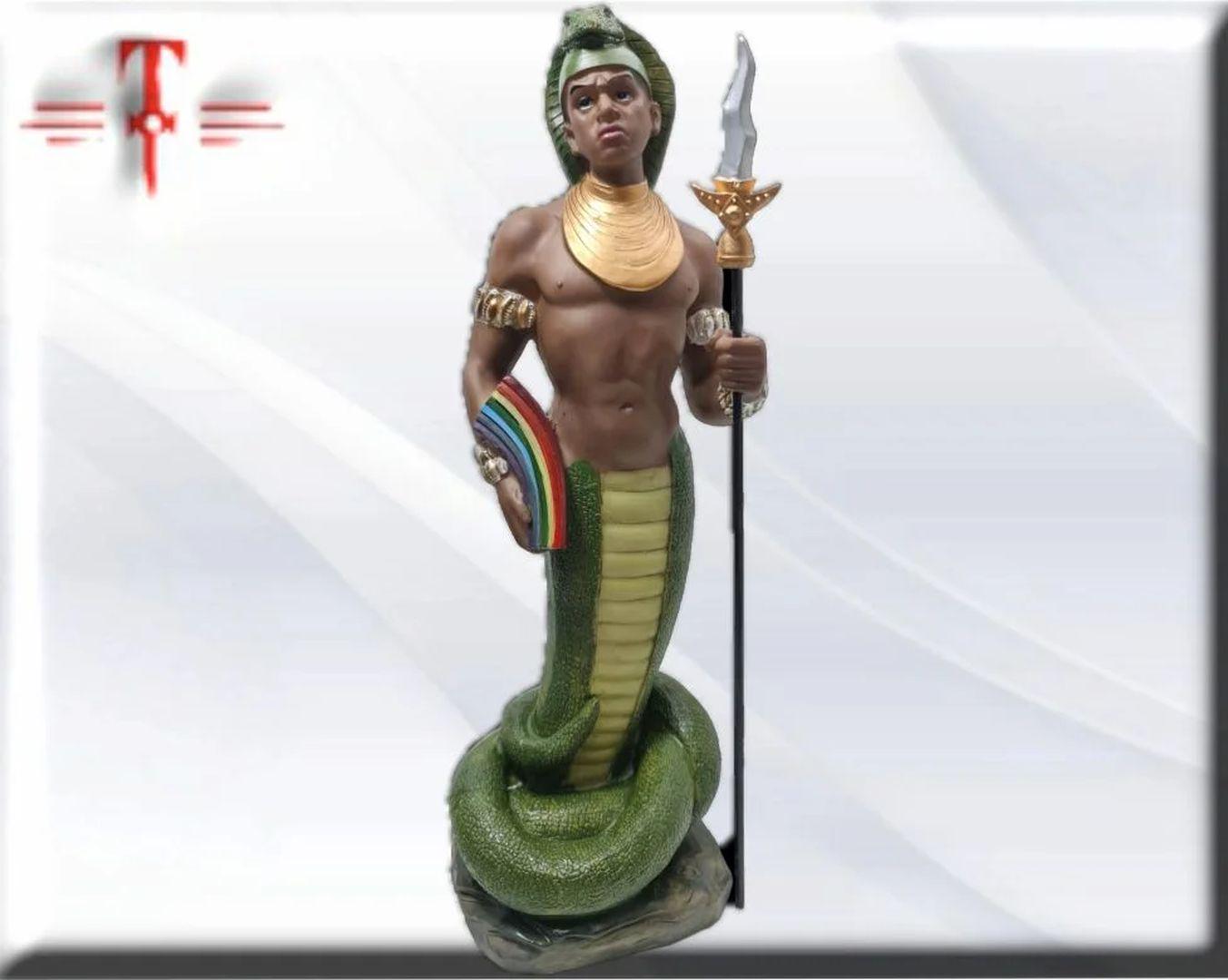 Estatua de Oshumaré ,Santería, Candomble , kimbisa, Umbanda