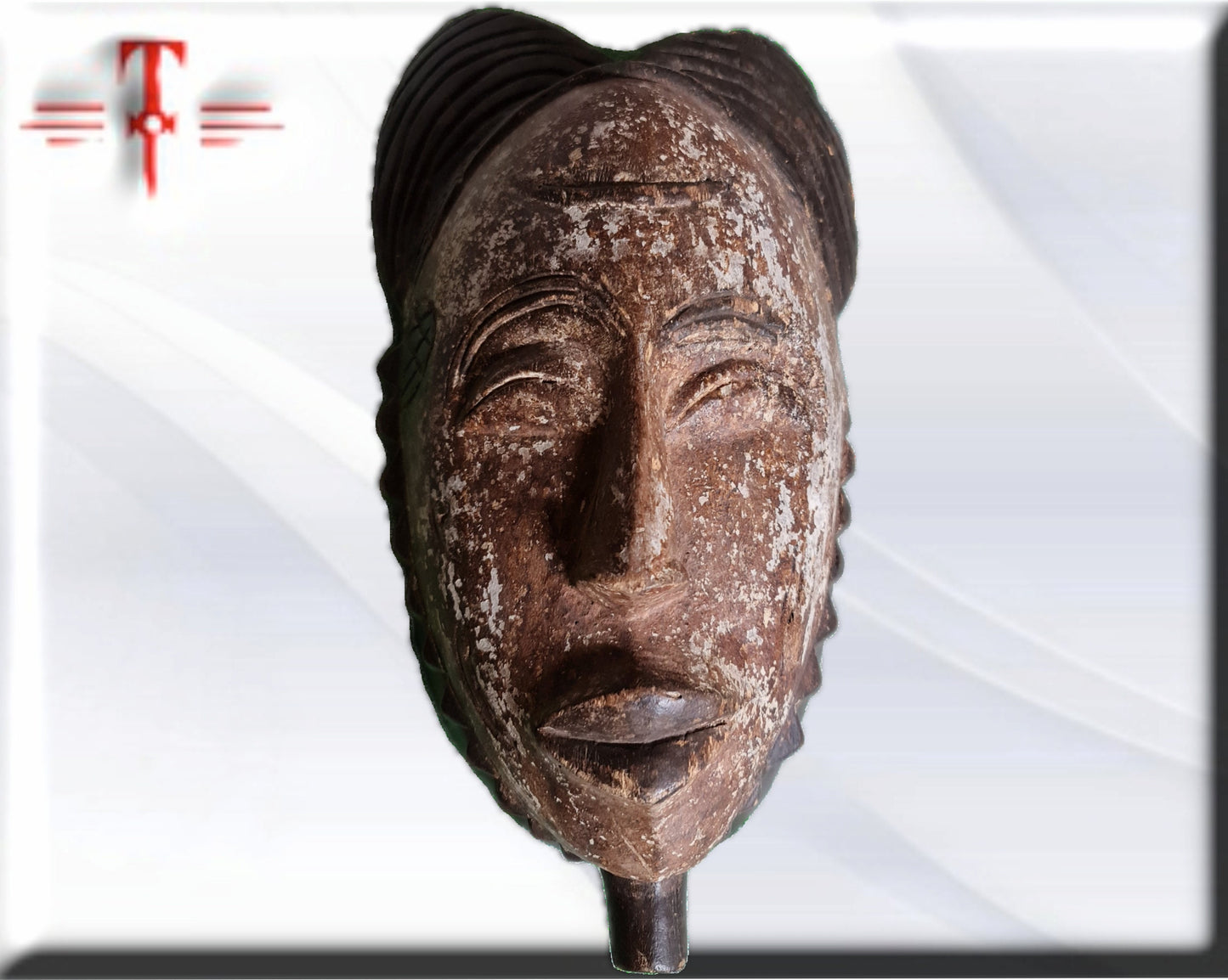 Máscara etnia Chokwe ( Congo arte africano) Chokwe ethnic mask (Congo African art)