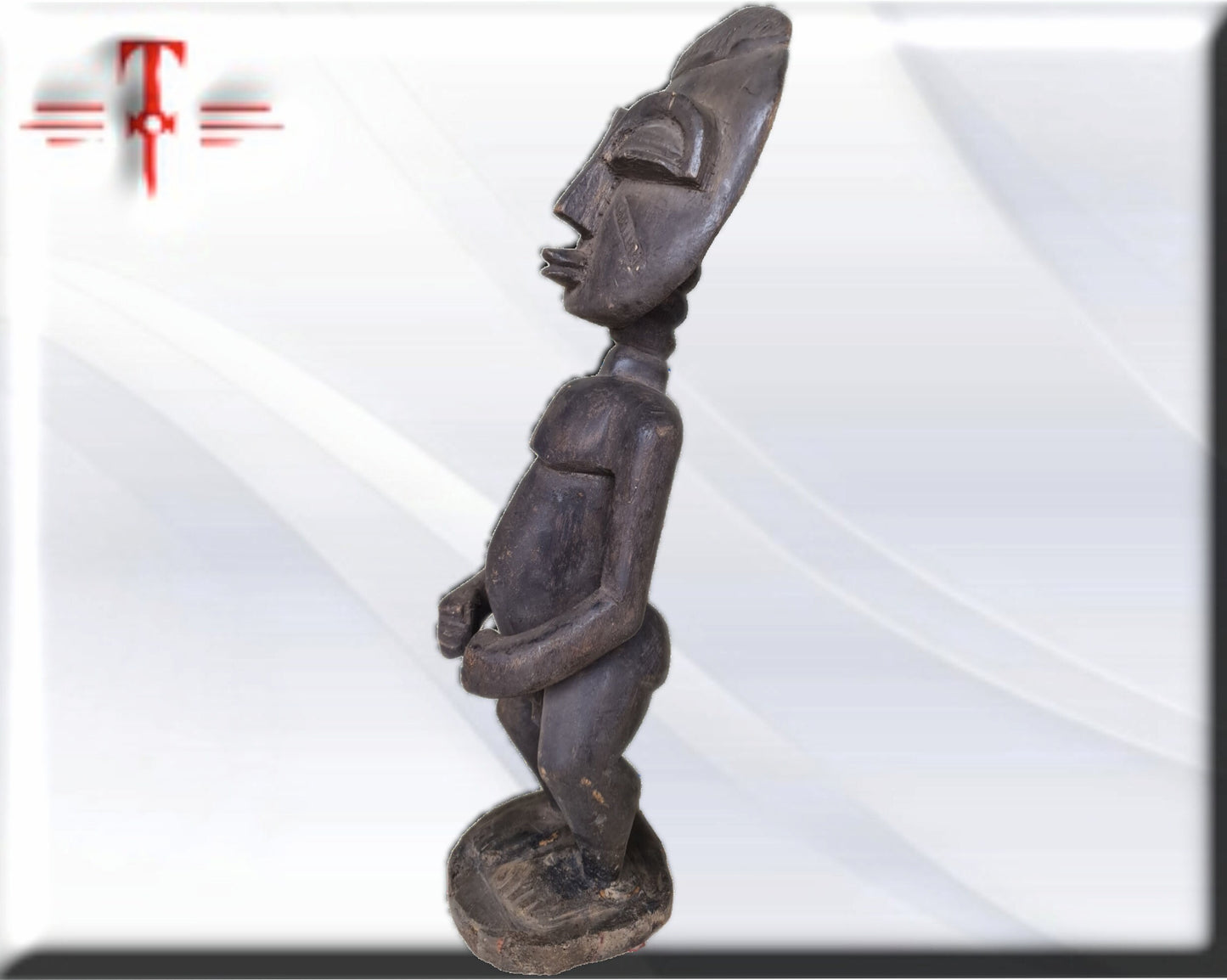 Fetiche Baule Costa de Marfil , arte Africano , Galería de arte , hecho a mano