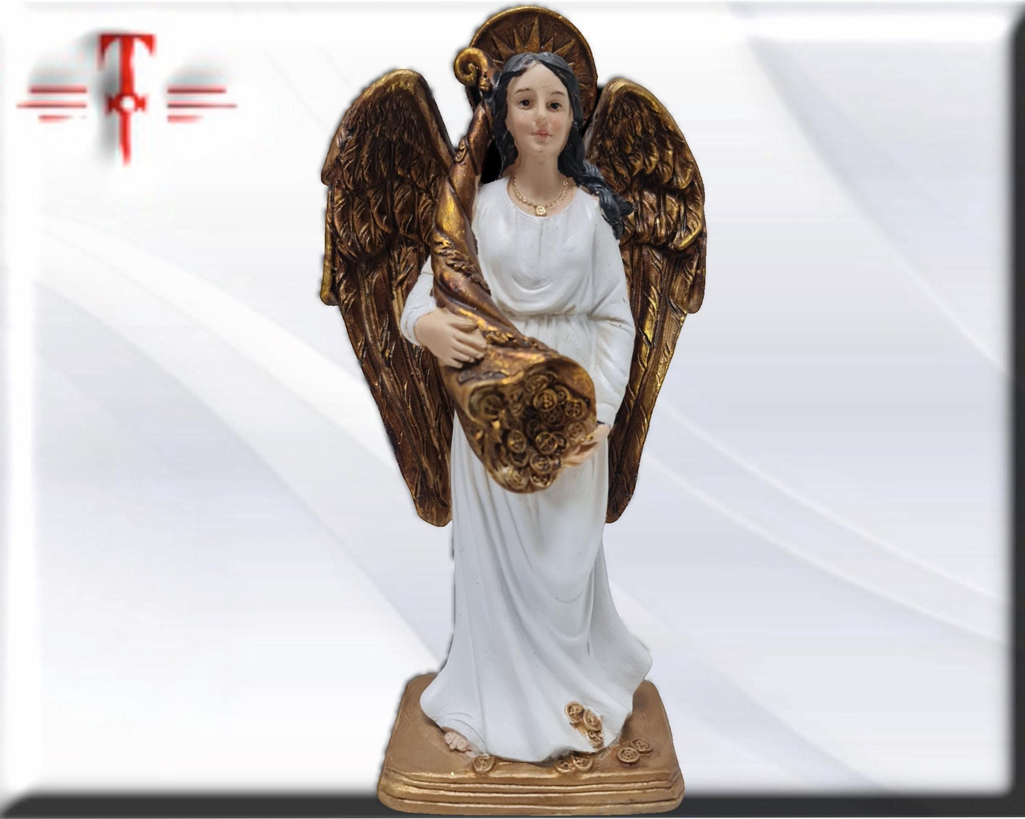 Ángel Diosa de la Fortuna y Abundancia , Santos y Vírgenes católicos , productos Religiosos