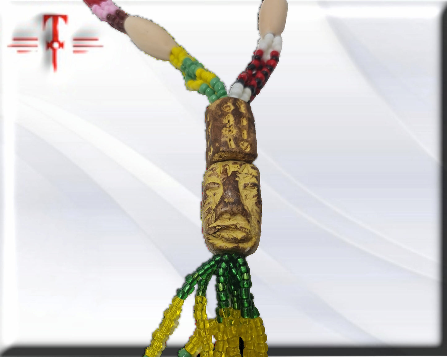 Collar Ogbe Yonó Haya - Babalawo - Santeria Palo Mayombe