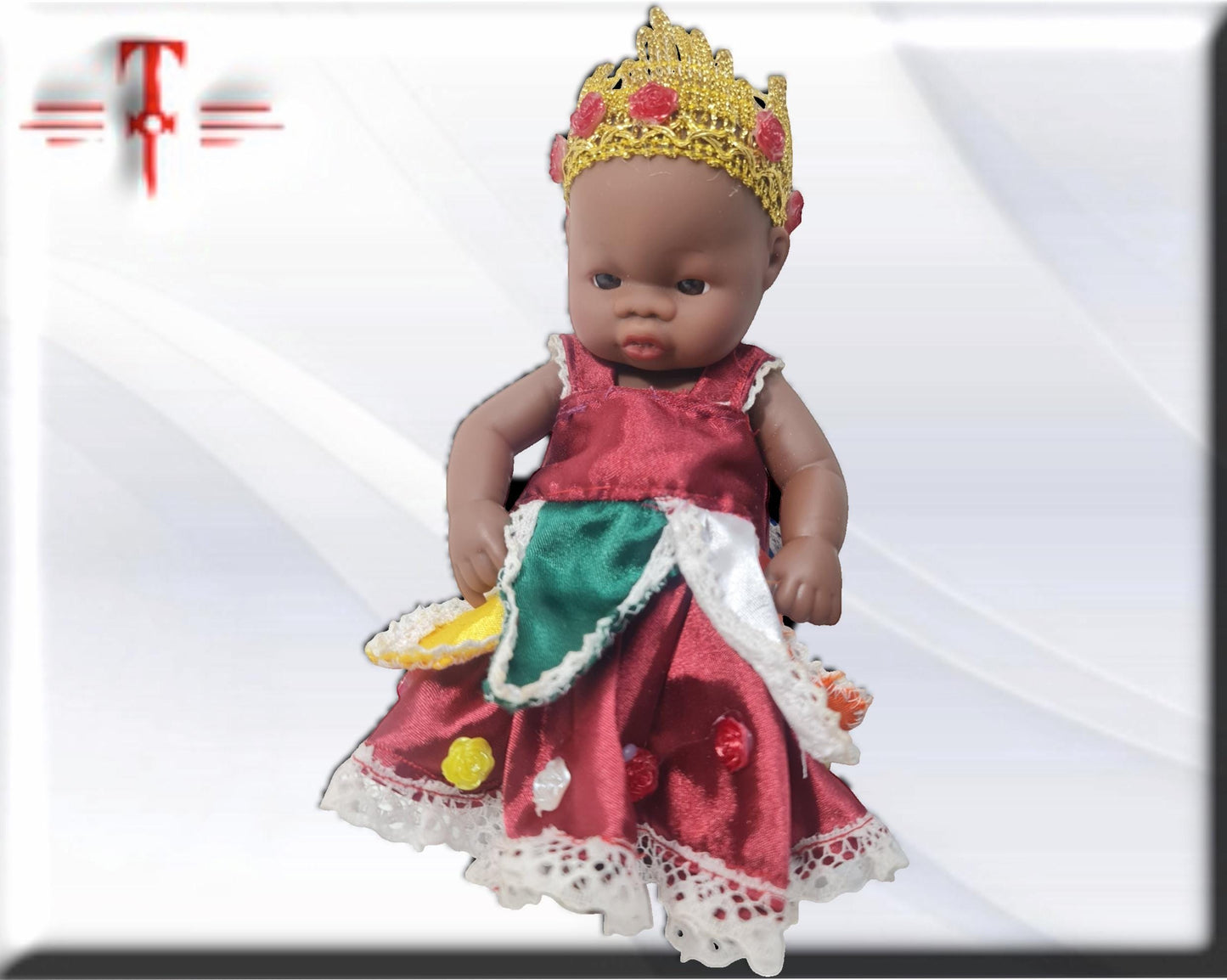 Muñeca Orisha Oyá Santería, Palo Mayombe, Candomble, Kimbisa, Umbanda , Yoruba