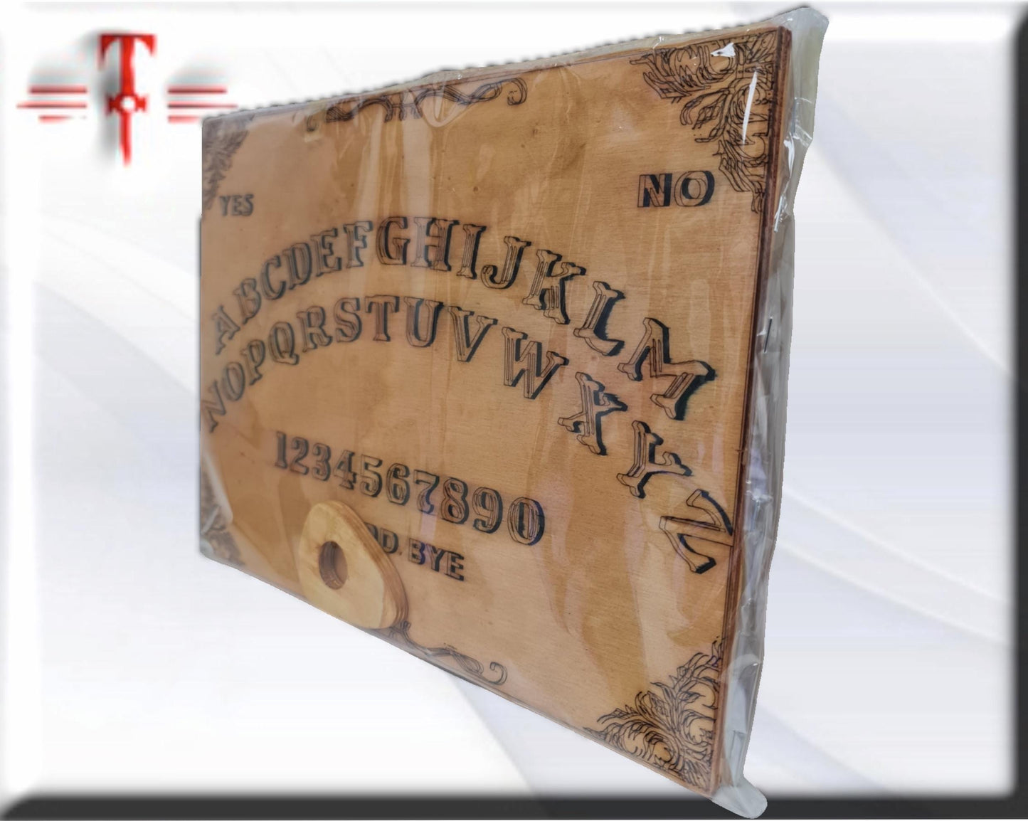 Tablero OUIJA madera , libros esotéricos , Ocultismo , parapsicología