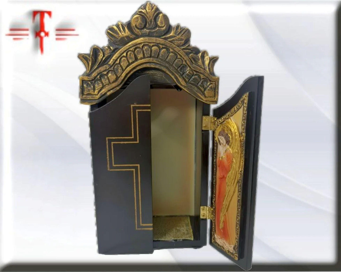 Hornacina de madera , Capilla , Santos y Vírgenes católicos , productos Religiosos