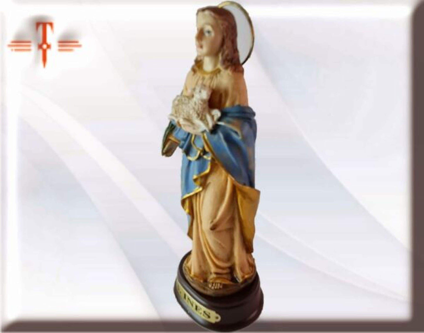 Santa Ines , Santos y Vírgenes católicos , productos Religiosos