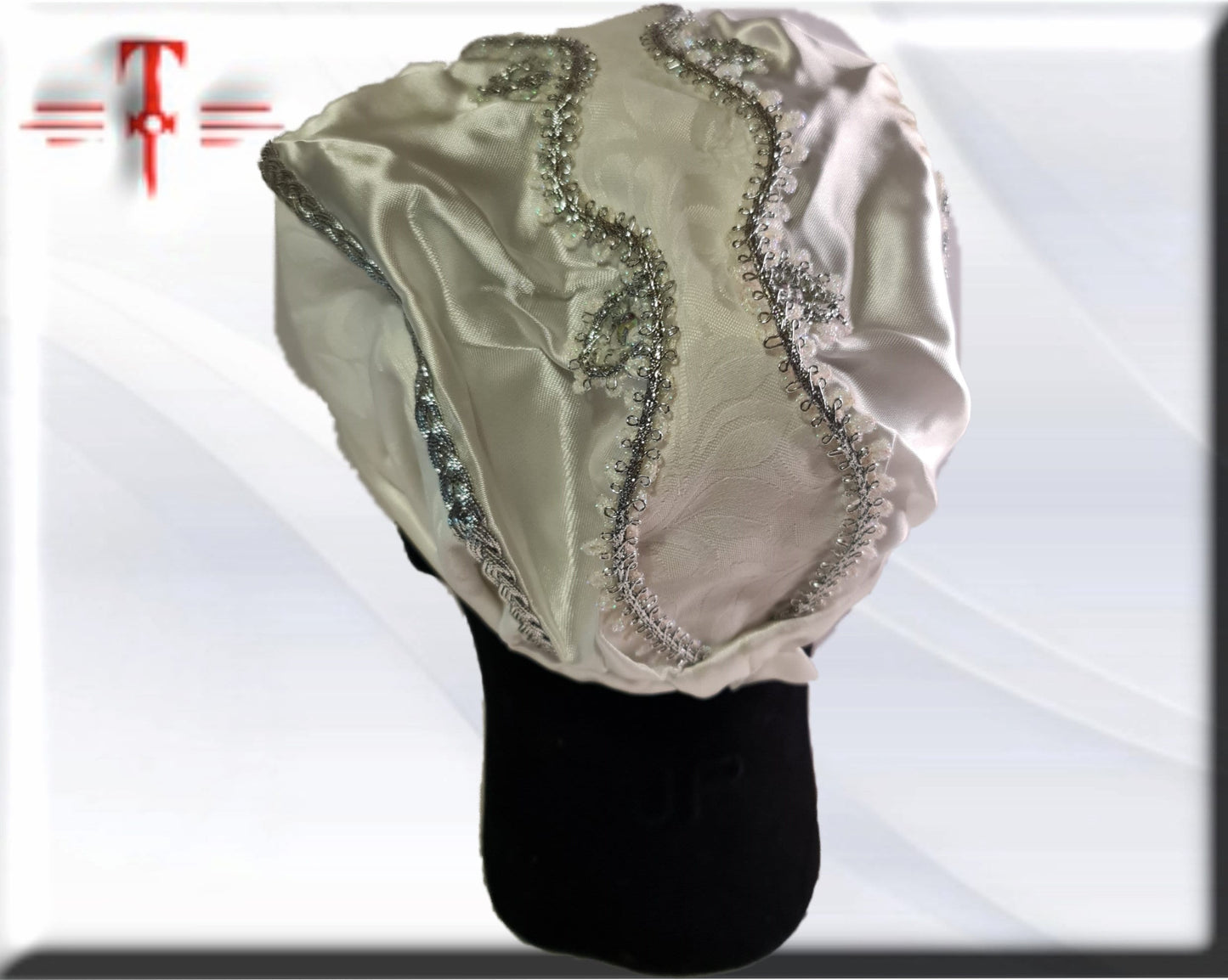 Gorro santeria Orisha Obatalá Gala Yoruba lucumí regla de Oshá