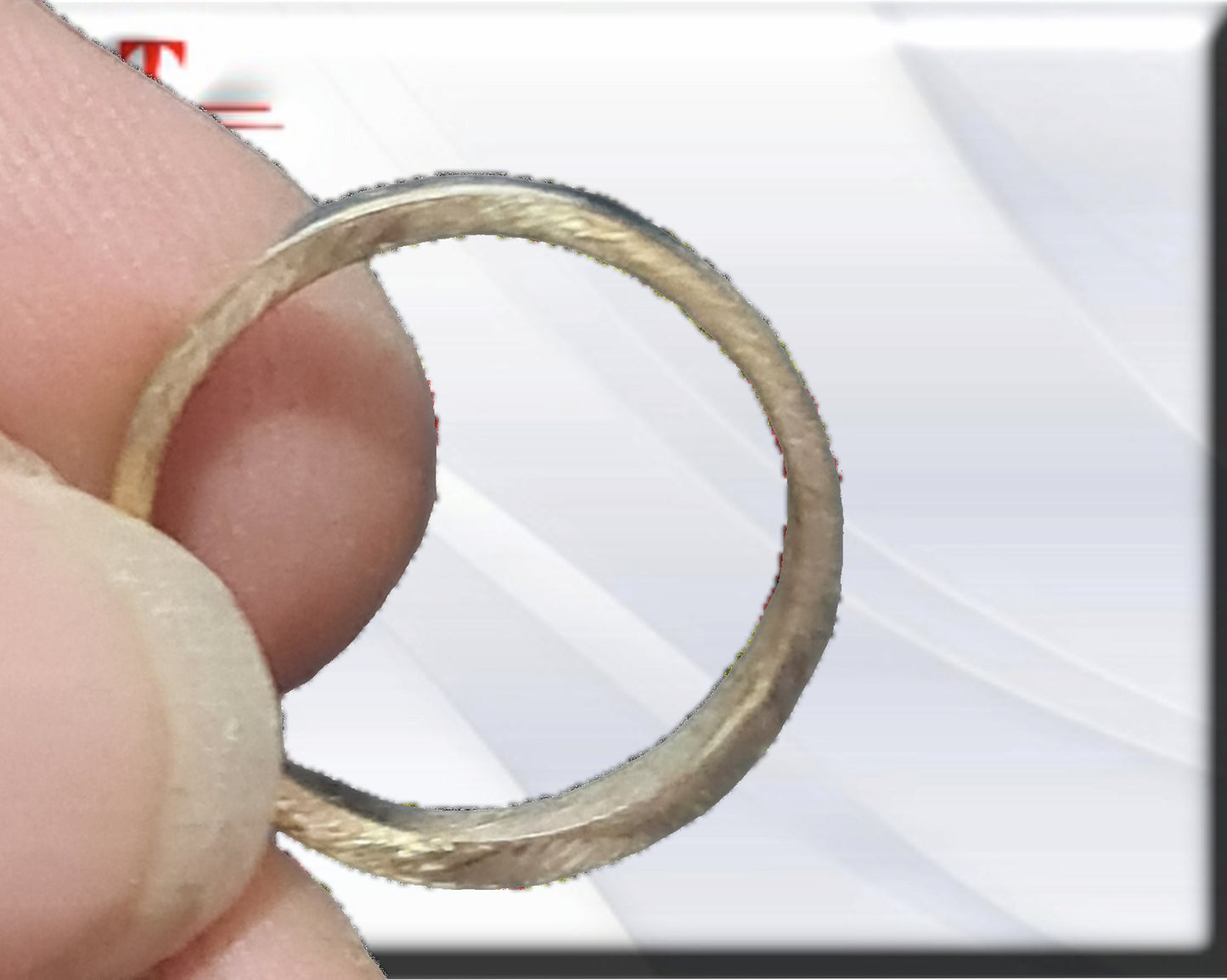 Anillo Bronce, ritualizado y personalizado, Sistema Fon de Benín
