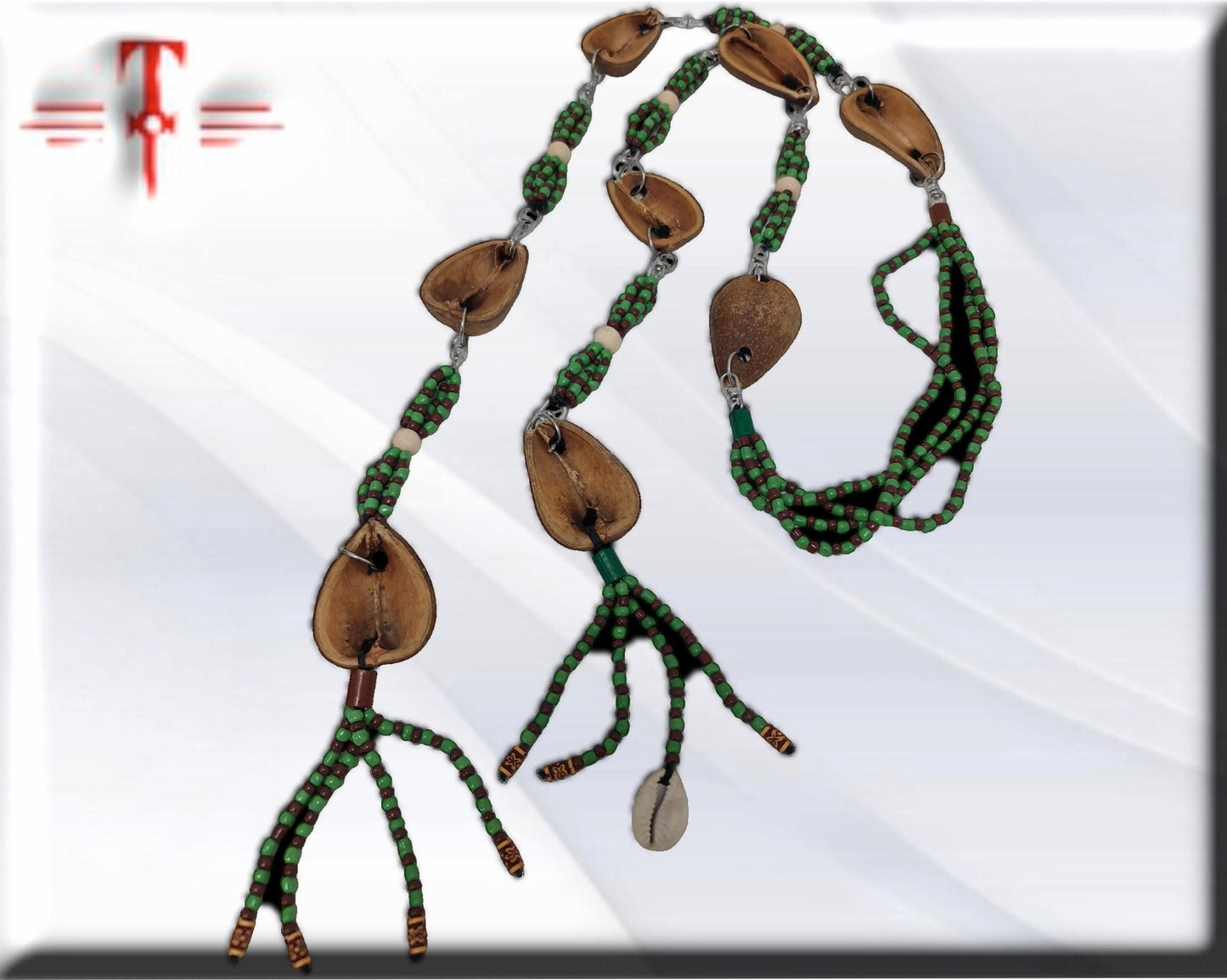 African ekuele, Nigeria, Ifá seed, opele egbere. Santeria Babalawo