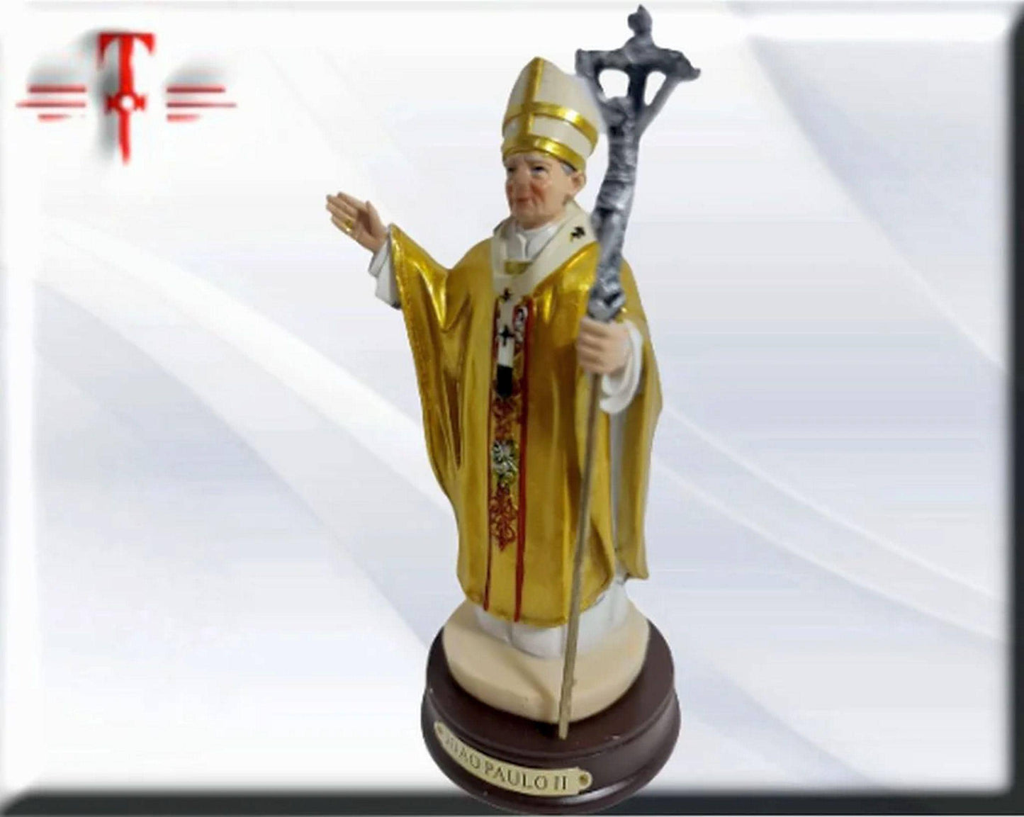 Papa San Pablo II , virgenes y santos catolicos