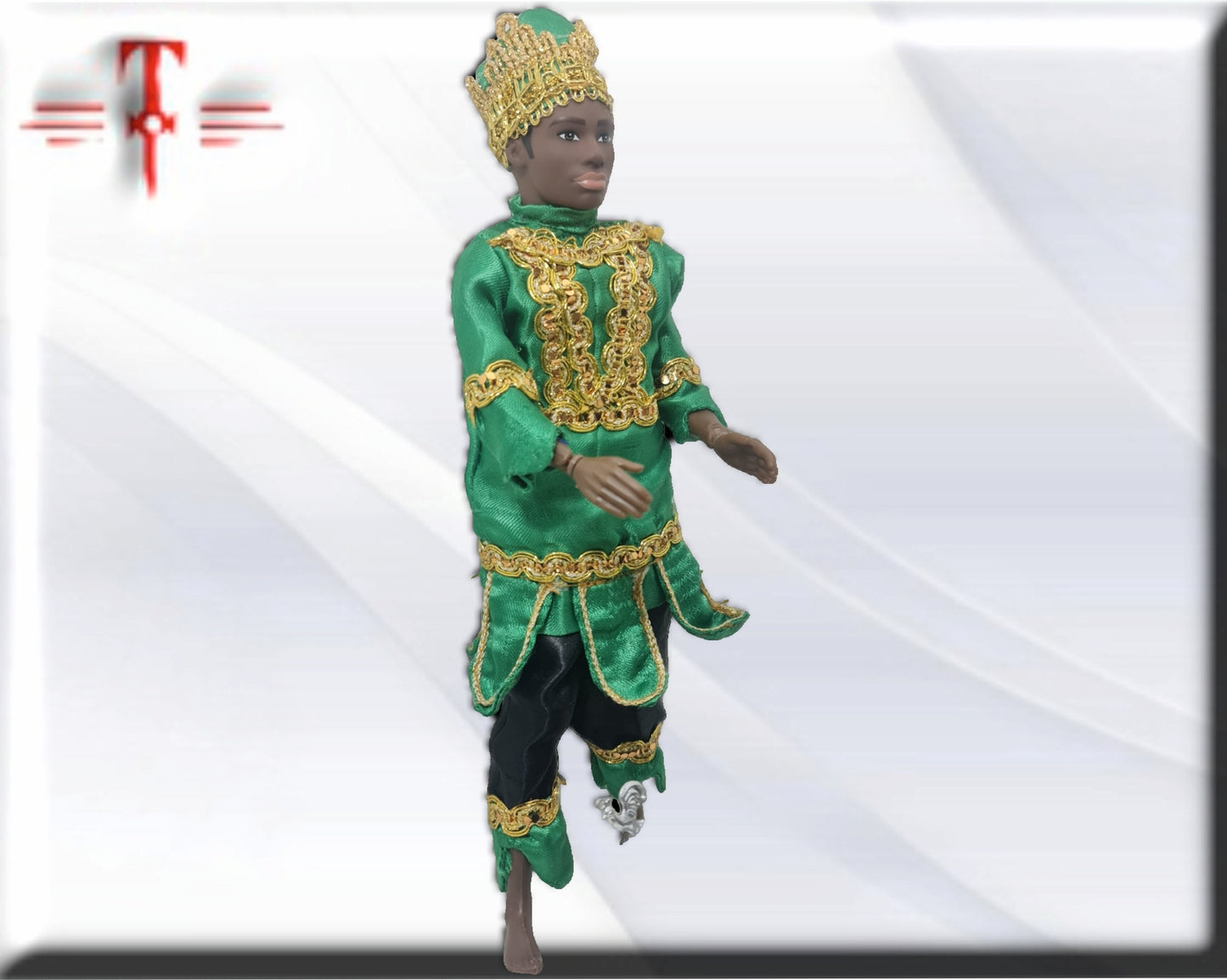 Muñeco Orisha Ogun Oggun, santería yoruba lucumí