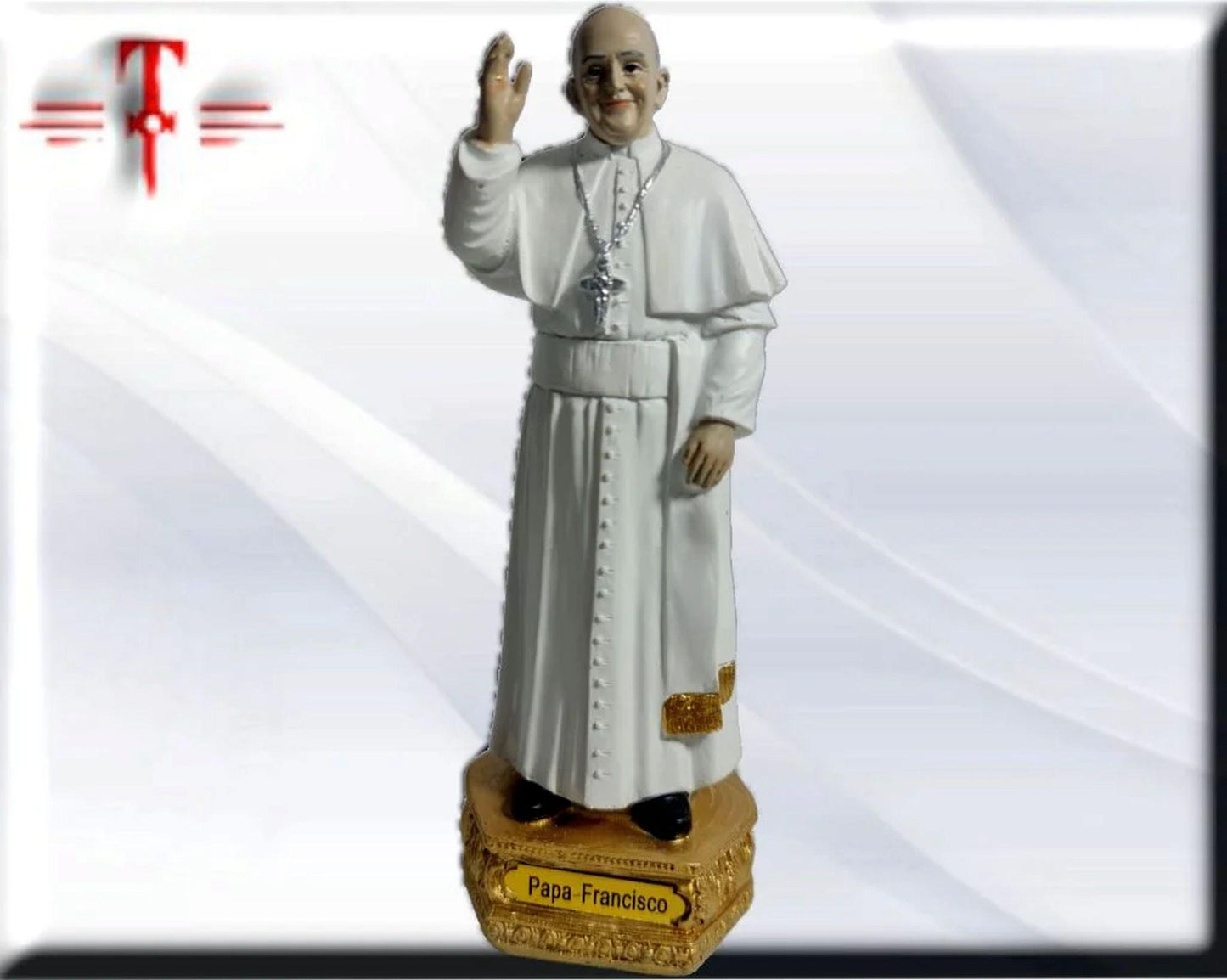Papa Francisco , virgenes y santos catolicos