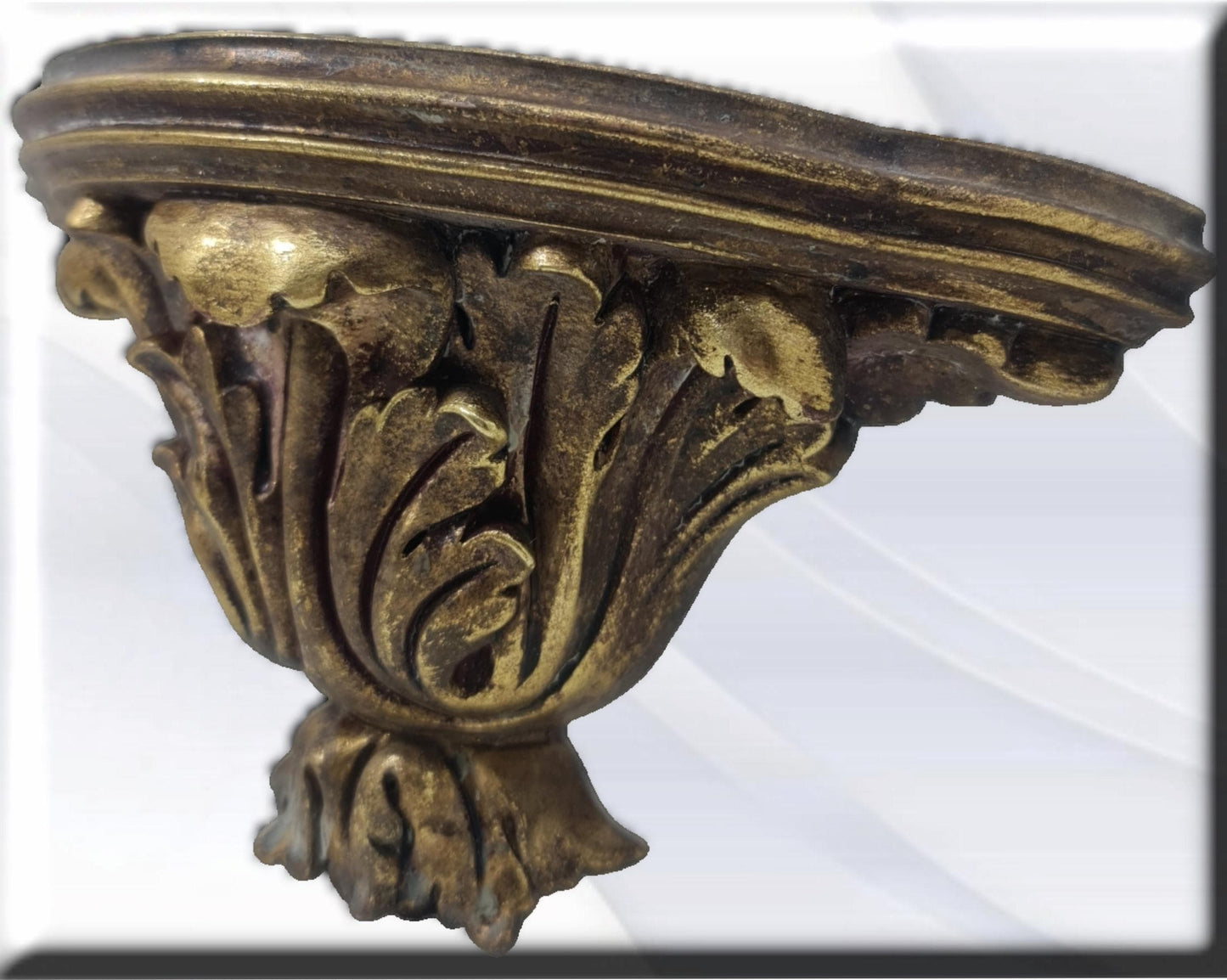 Mensula dorada para santo , Santos y Vírgenes católicos , productos Religiosos