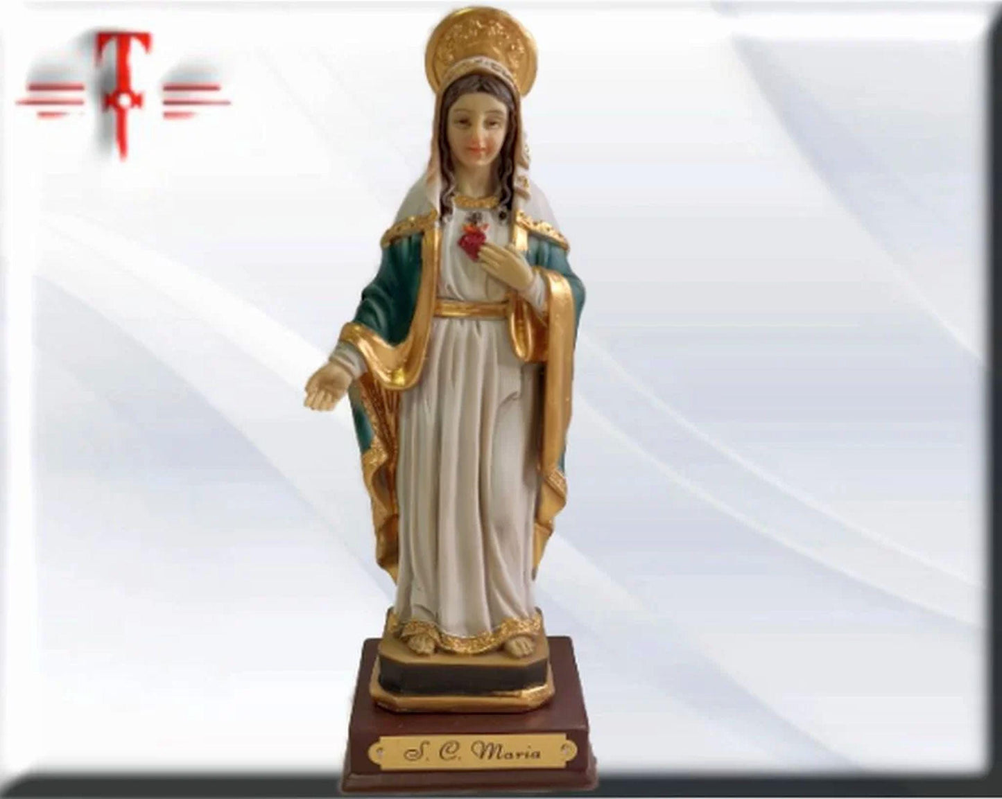 Sagrado corazón de María , virgenes y santos catolicos