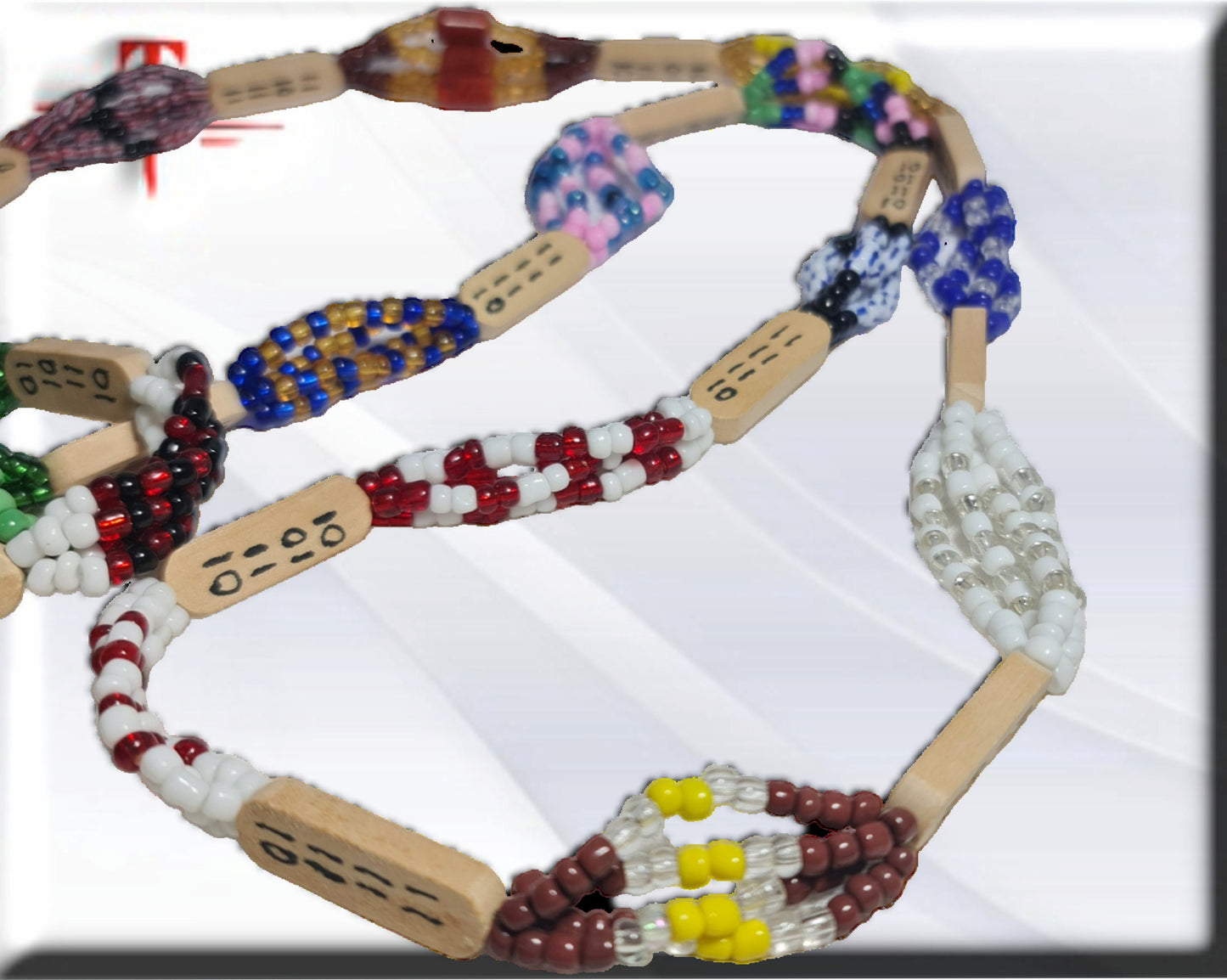 Collar Ogbe Yonó Haya - Babalawo - Santeria Palo Mayombe