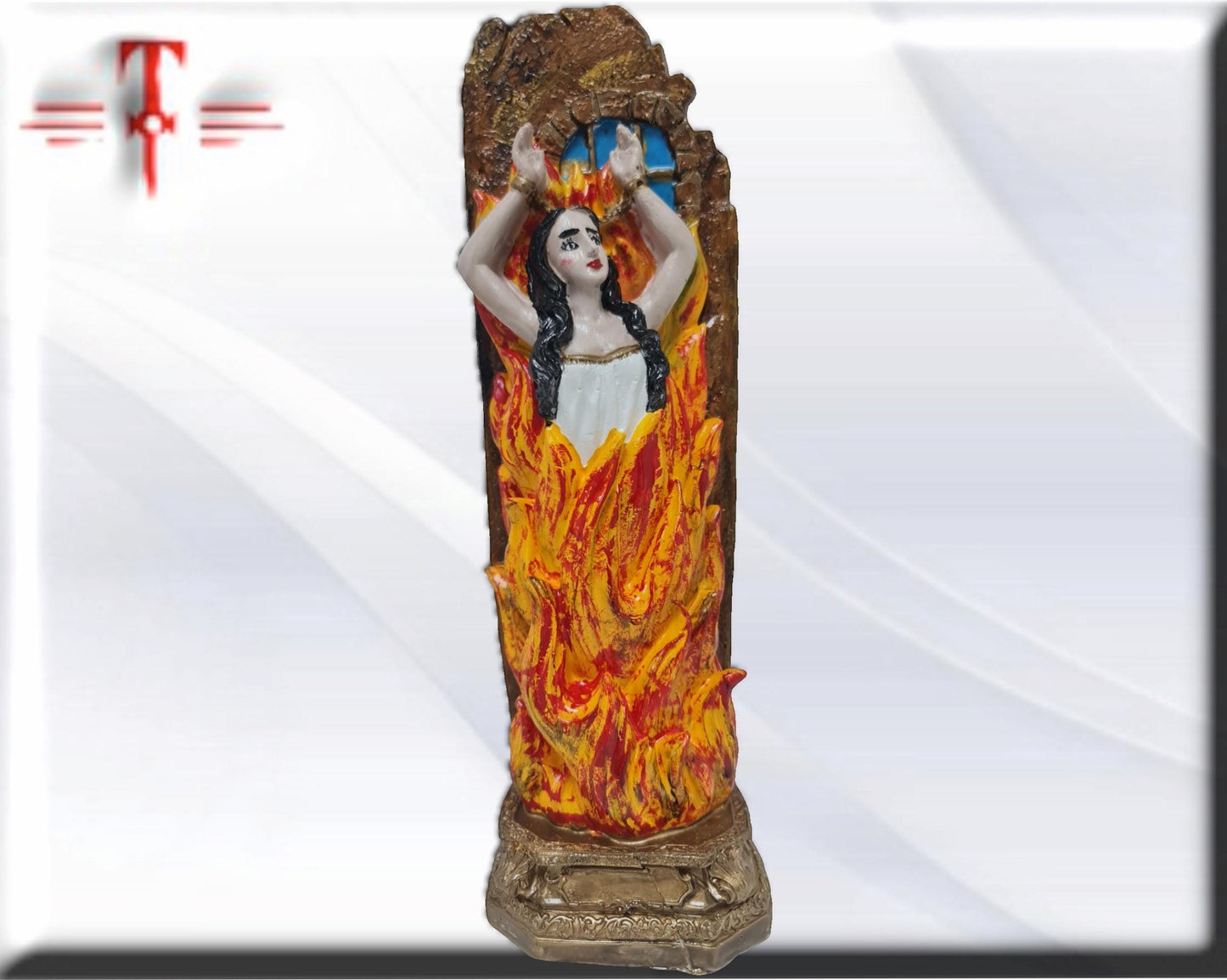 Figura de la Anima sola , Alma del Purgatorio ,articulos esotéricos y religiosos