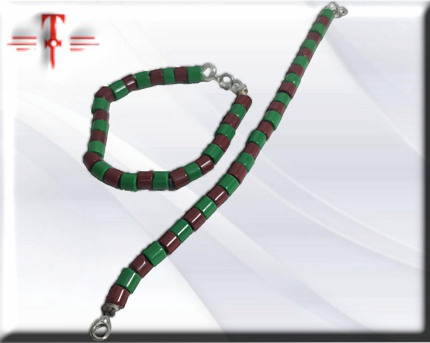 Ildé nigeriano de 6 mm, Ifá ,Babalawo , Yoruba , Nigeria