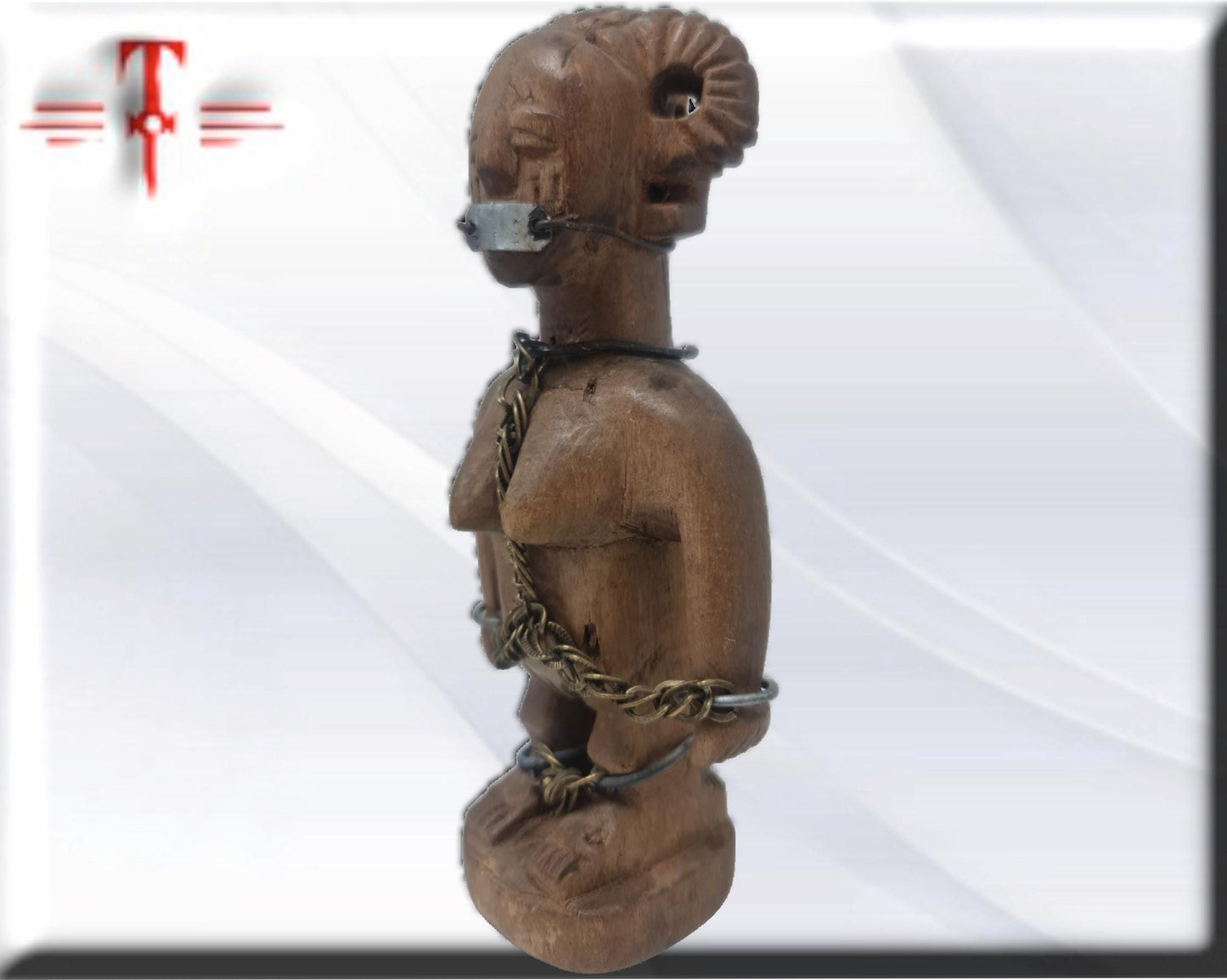 Fetiche esclavo se utiliza para dominio, secretos del vodoun Africano
