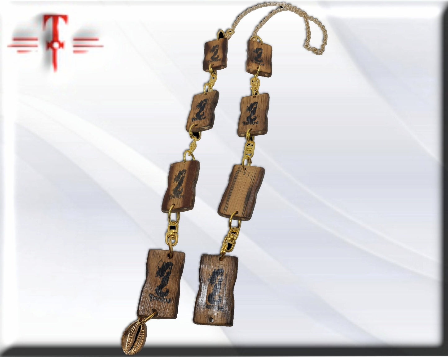 Ekuele ekwele opele de Orula Orunmila Ifá Santeria , grabado con orishas , ekuele de bambu , babalawo