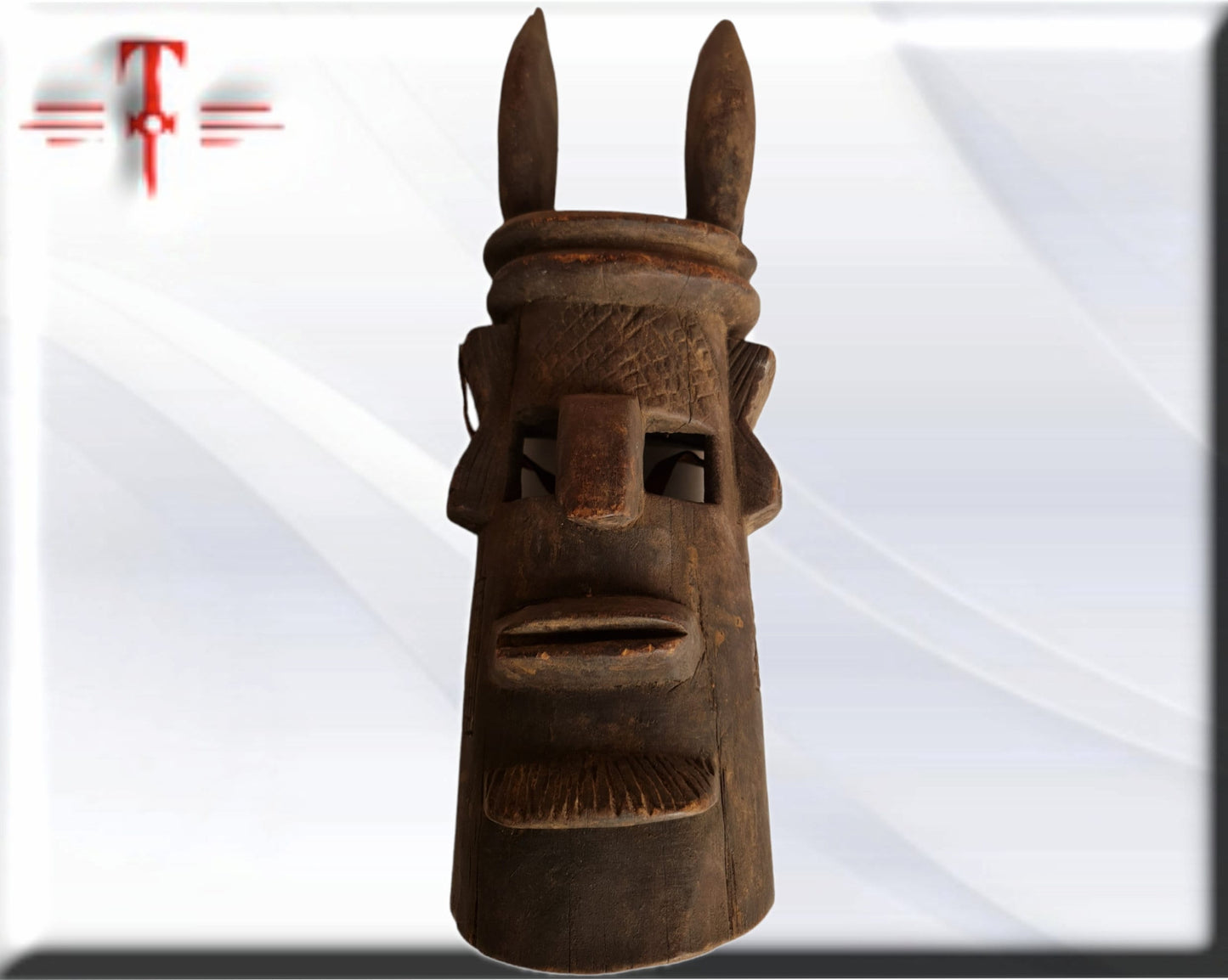 Antigua mascara Bamun Camerun arte africano
