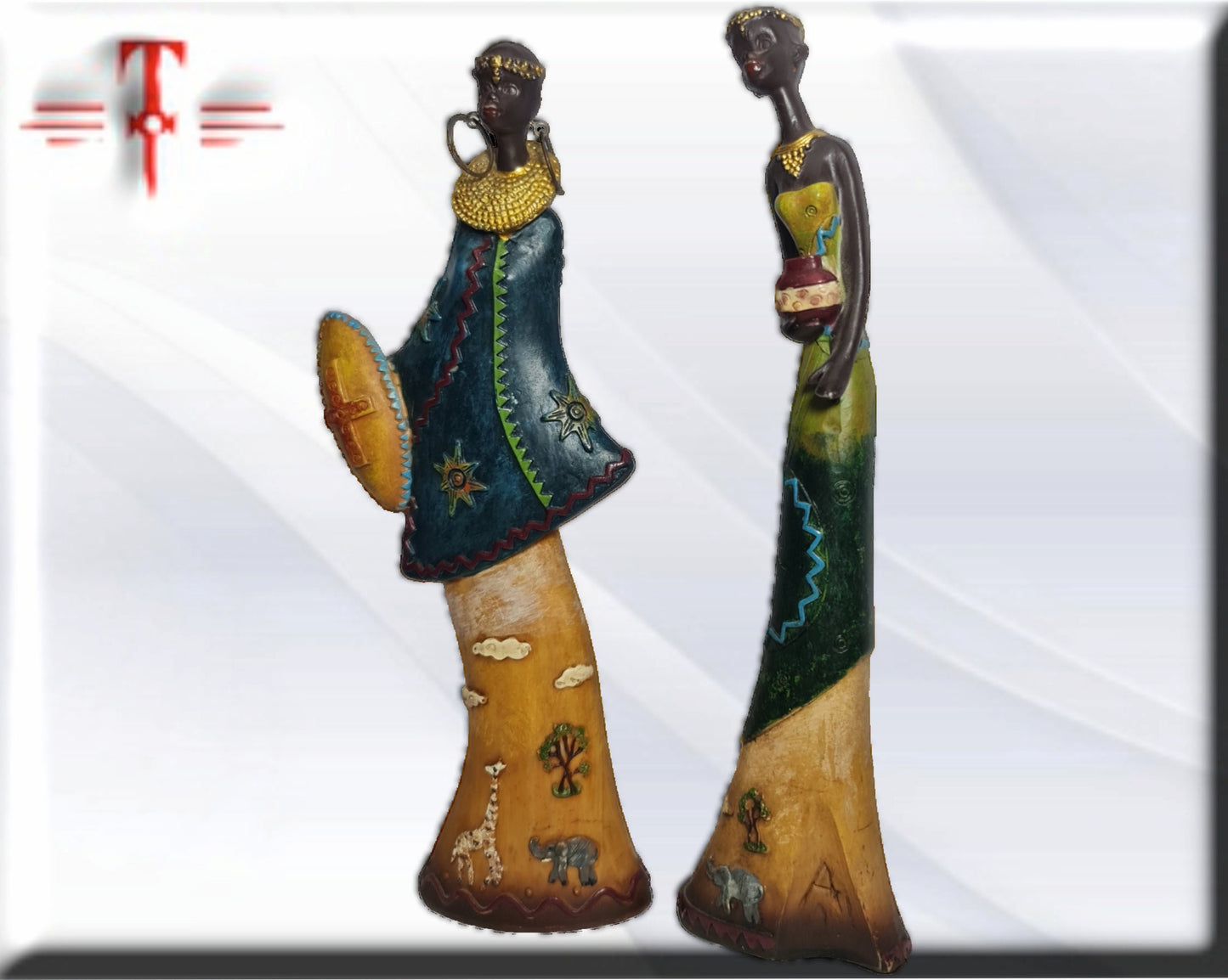 Mujeres africana , decoración africana