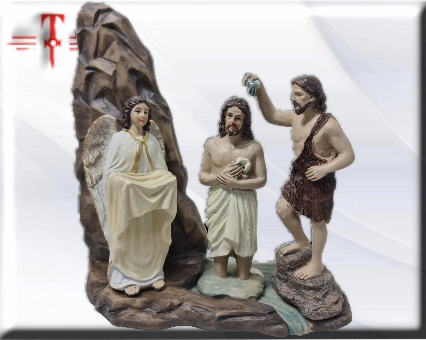Bautismo de Jesus . santos y virgenes catolicos , productos religiosos