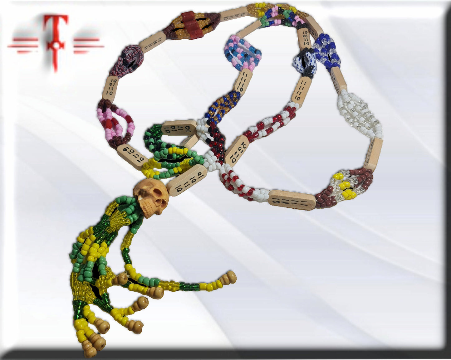 Collar Ogbe Yonó Haya - Babalawo - Santeria Palo Mayombe