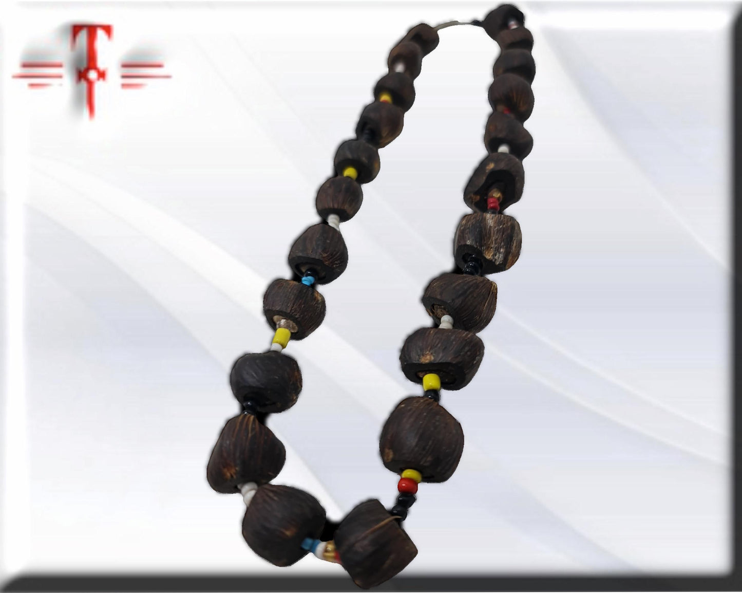 African Ikin Necklace, Protection, Vodun secrets, traditional African art