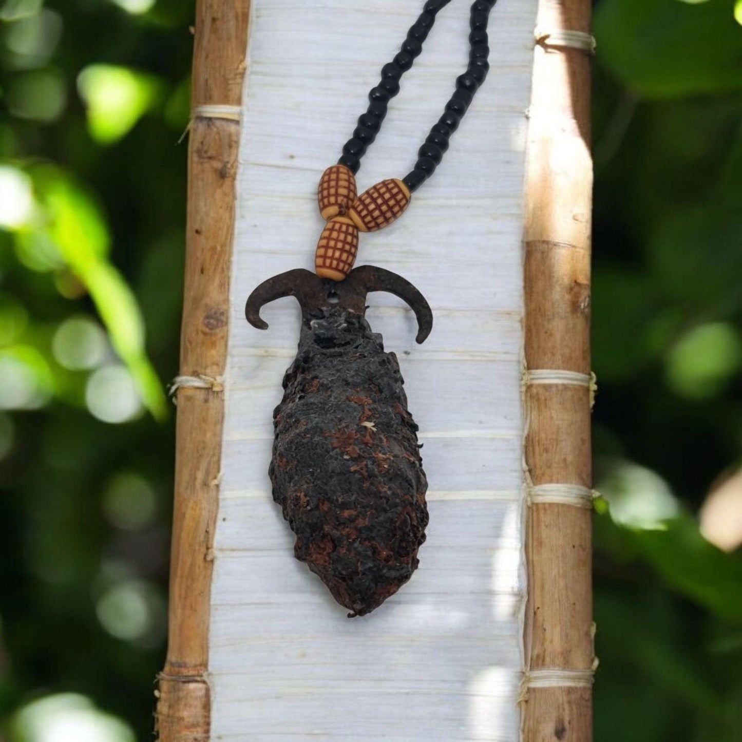 Protección espanta espíritus , amuleto africano , artesanal