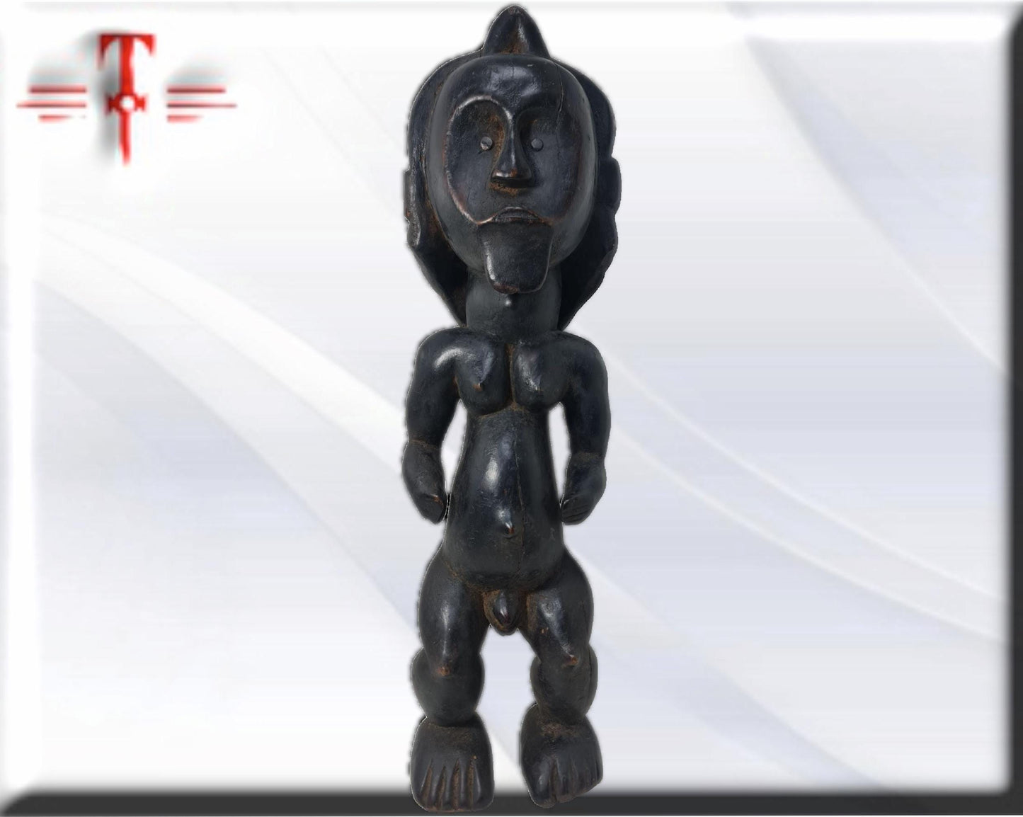Fetiche Magbetu Congo Tribal , arte Africano , Galería de arte , hecho a mano