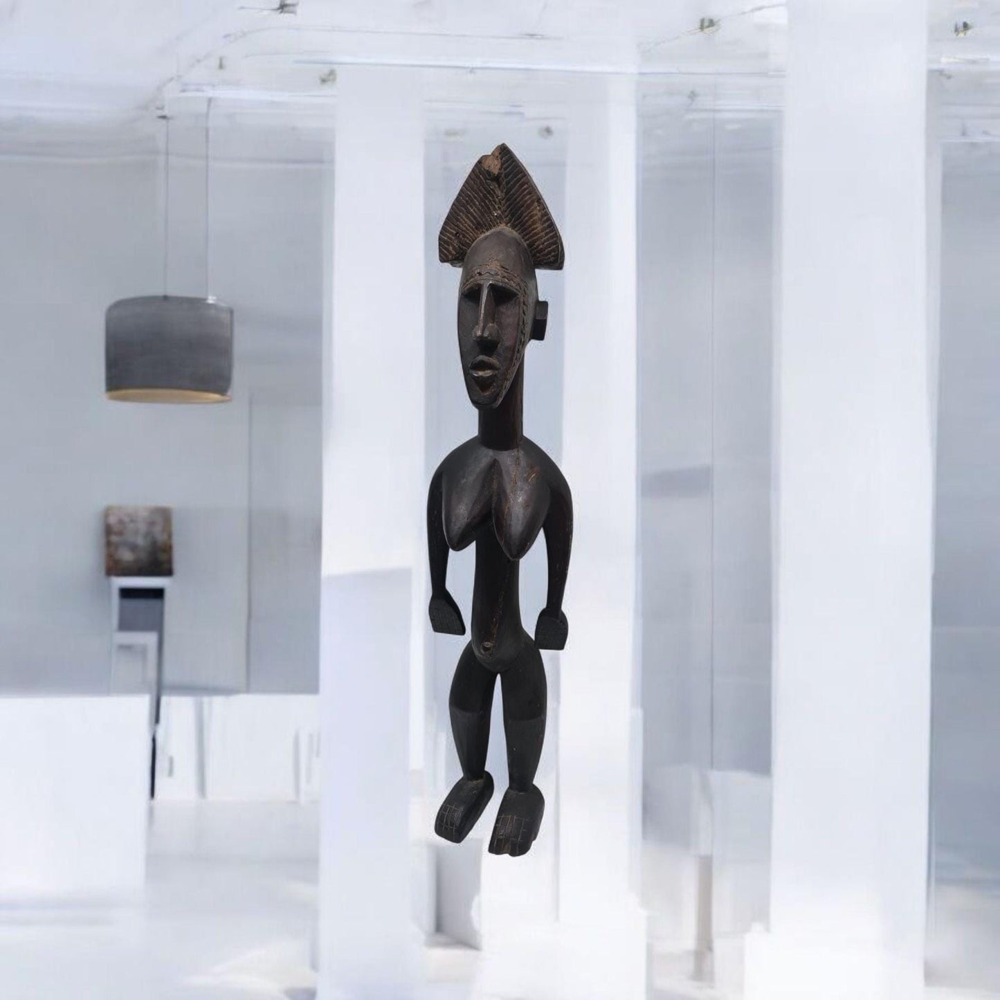 Fetiche africano Congo Tribal , arte Africano , Galería de arte , hecho a mano