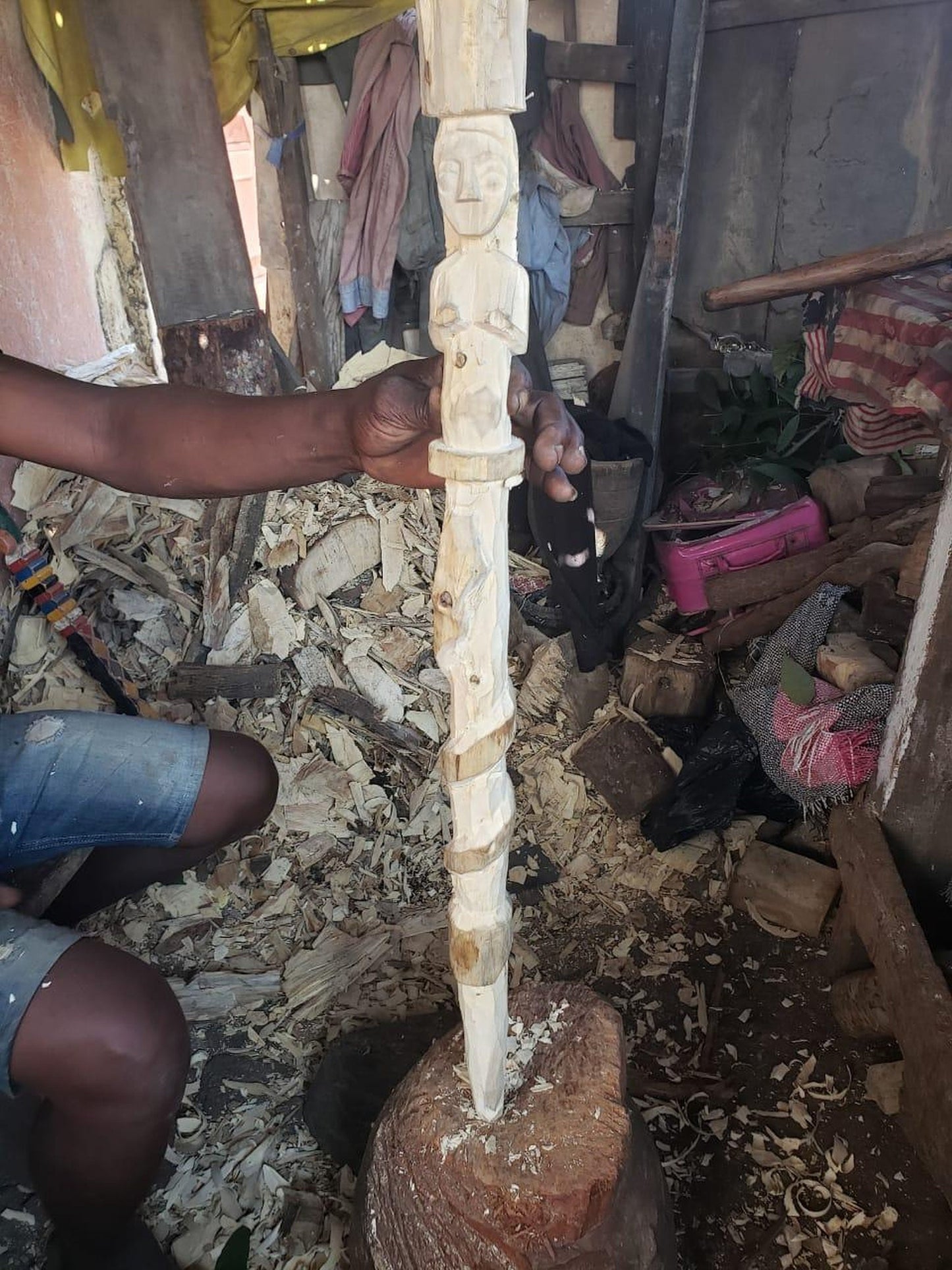 Máscara Mangbetu Congo African art, Art gallery, antique, handmade