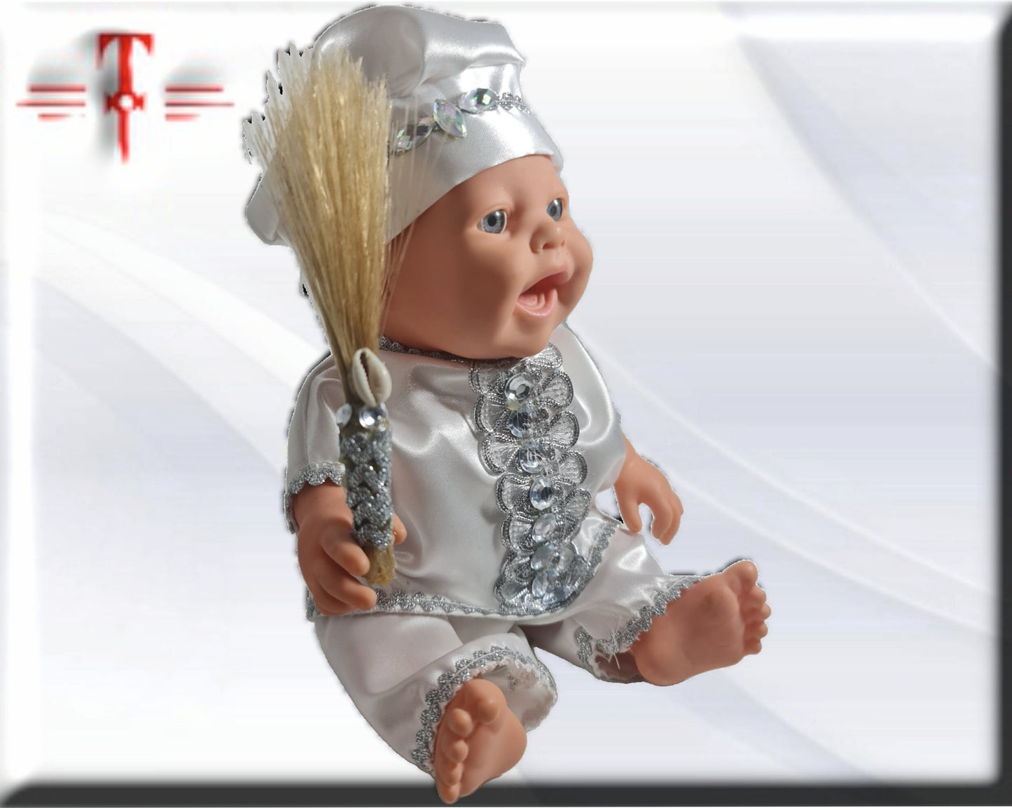 Muñeco Orisha Obatala Oxala , santería yoruba lucumí