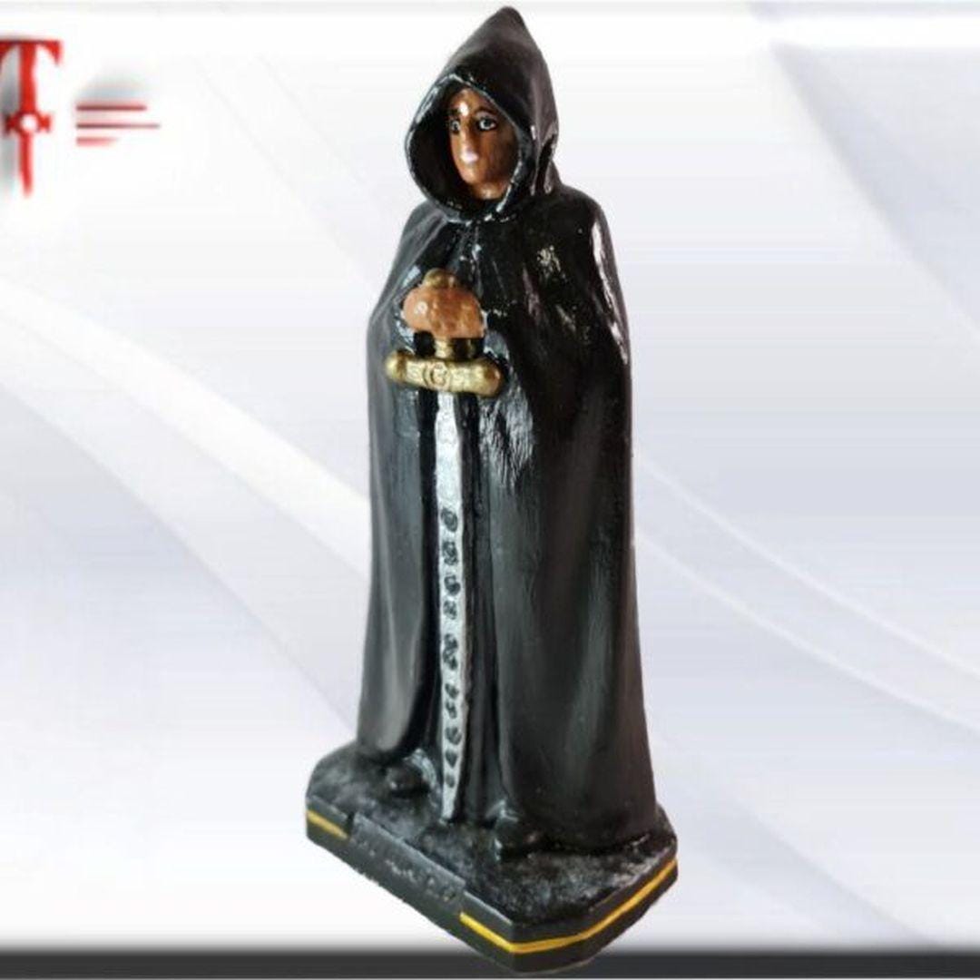 Figura Yeso exu Guardian , Candomble , kimbisa, Umbanda