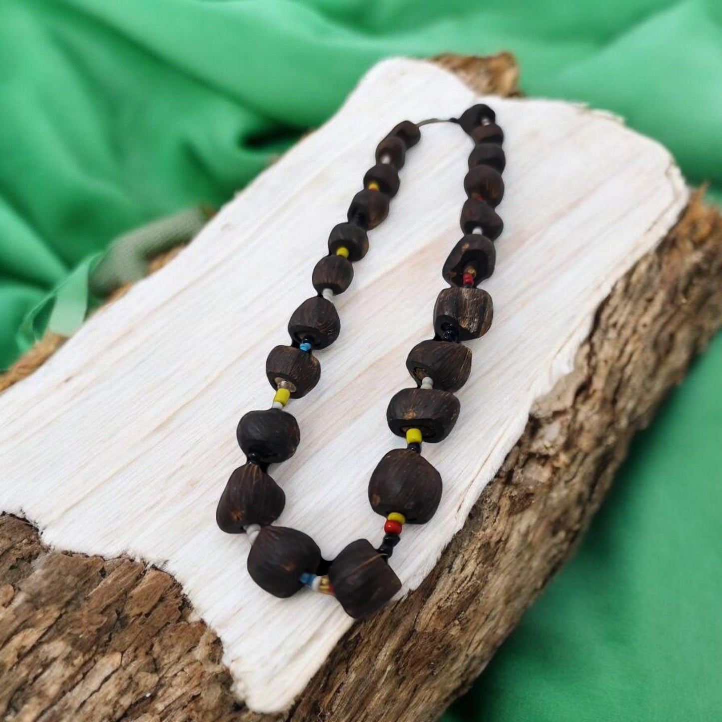African Ikin Necklace, Protection, Vodun secrets, traditional African art
