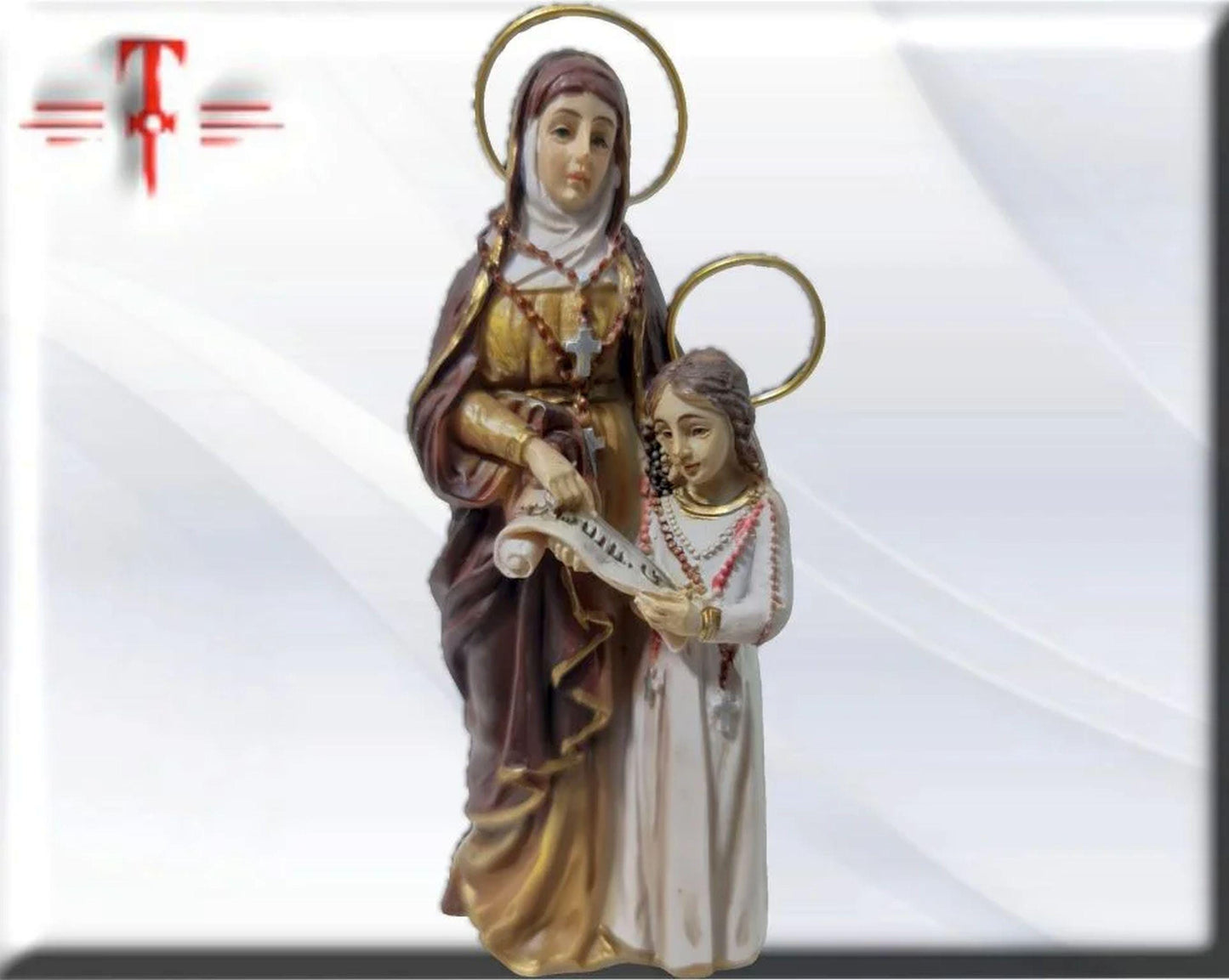 Virgen Santa Ana con María , Santos y Vírgenes católicos , productos Religiosos