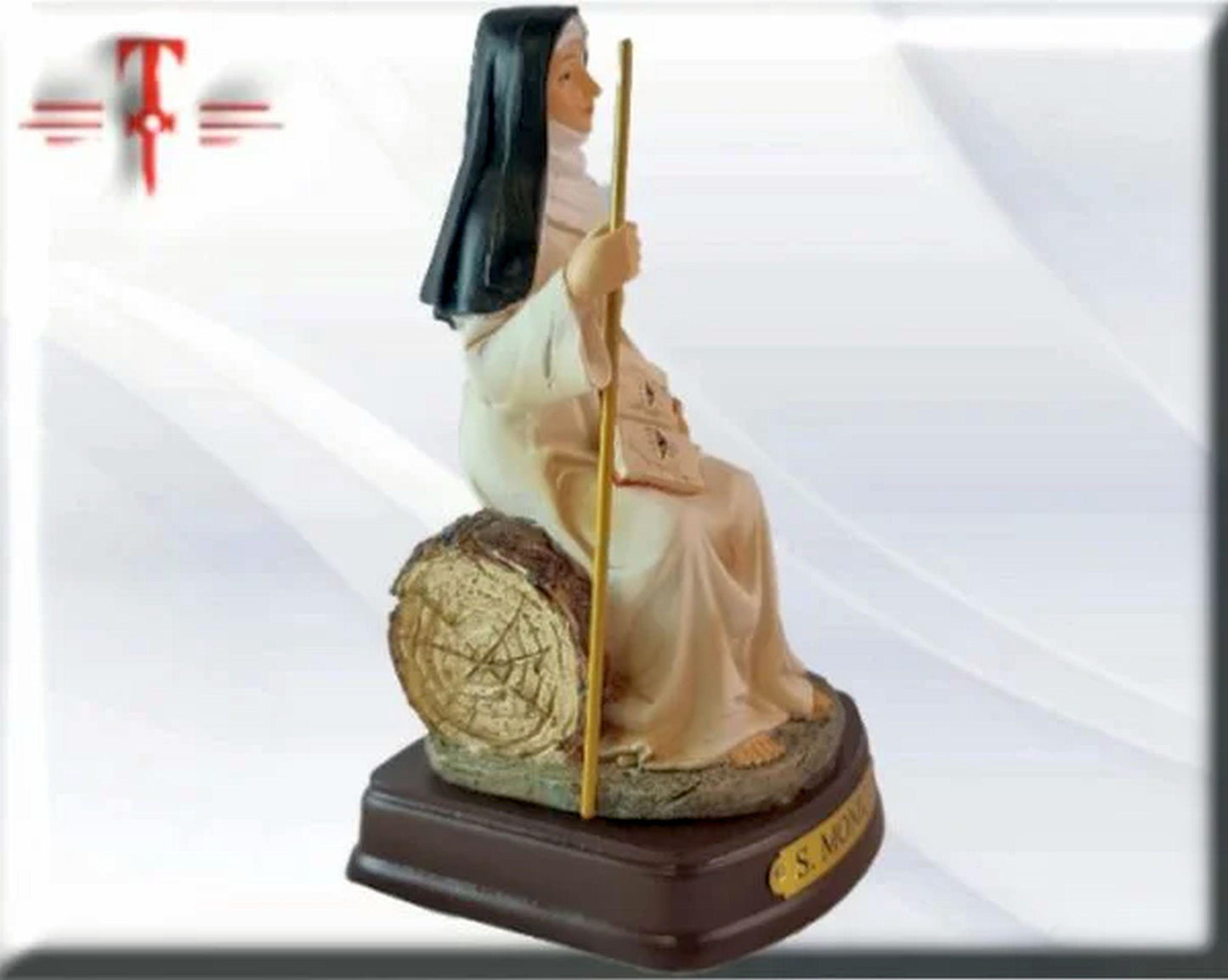 Santa Monica. virgenes y santos católicos , productos religiosos