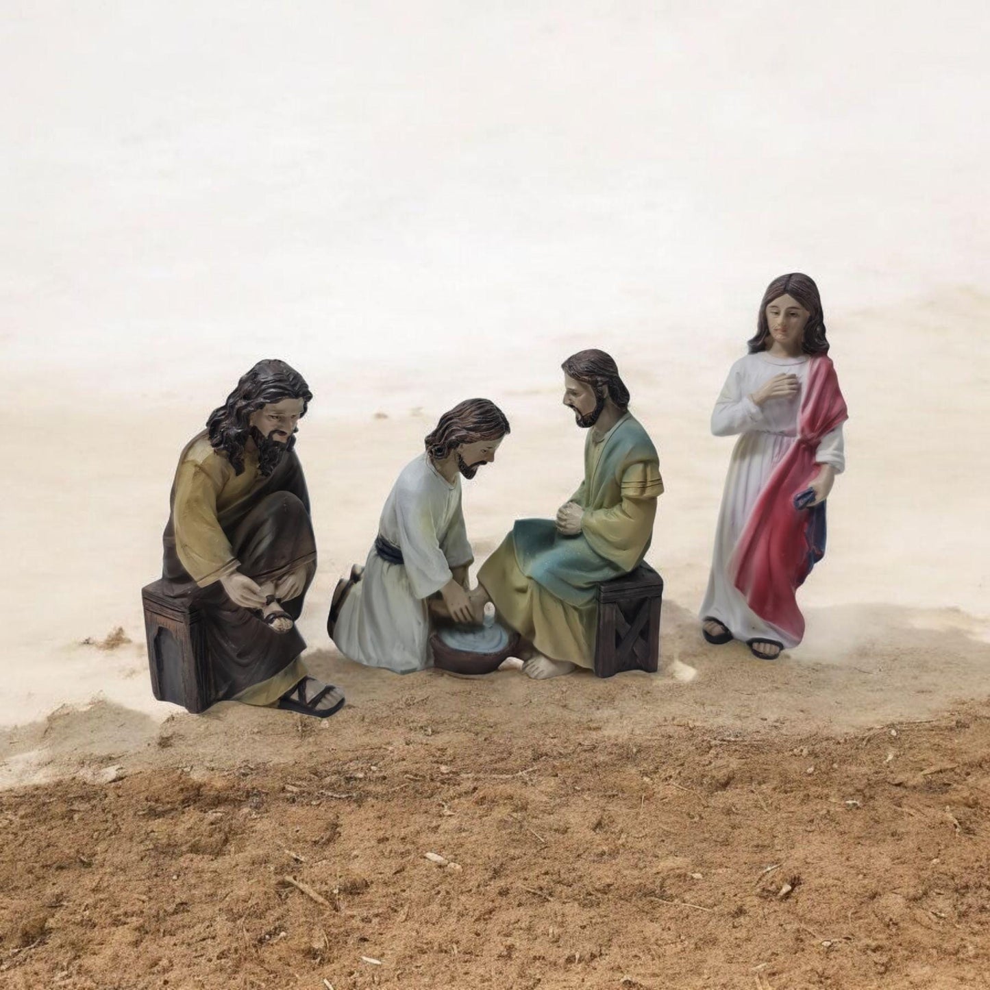 Lavatorio de los Pies . santos y virgenes catolicos , productos religiosos