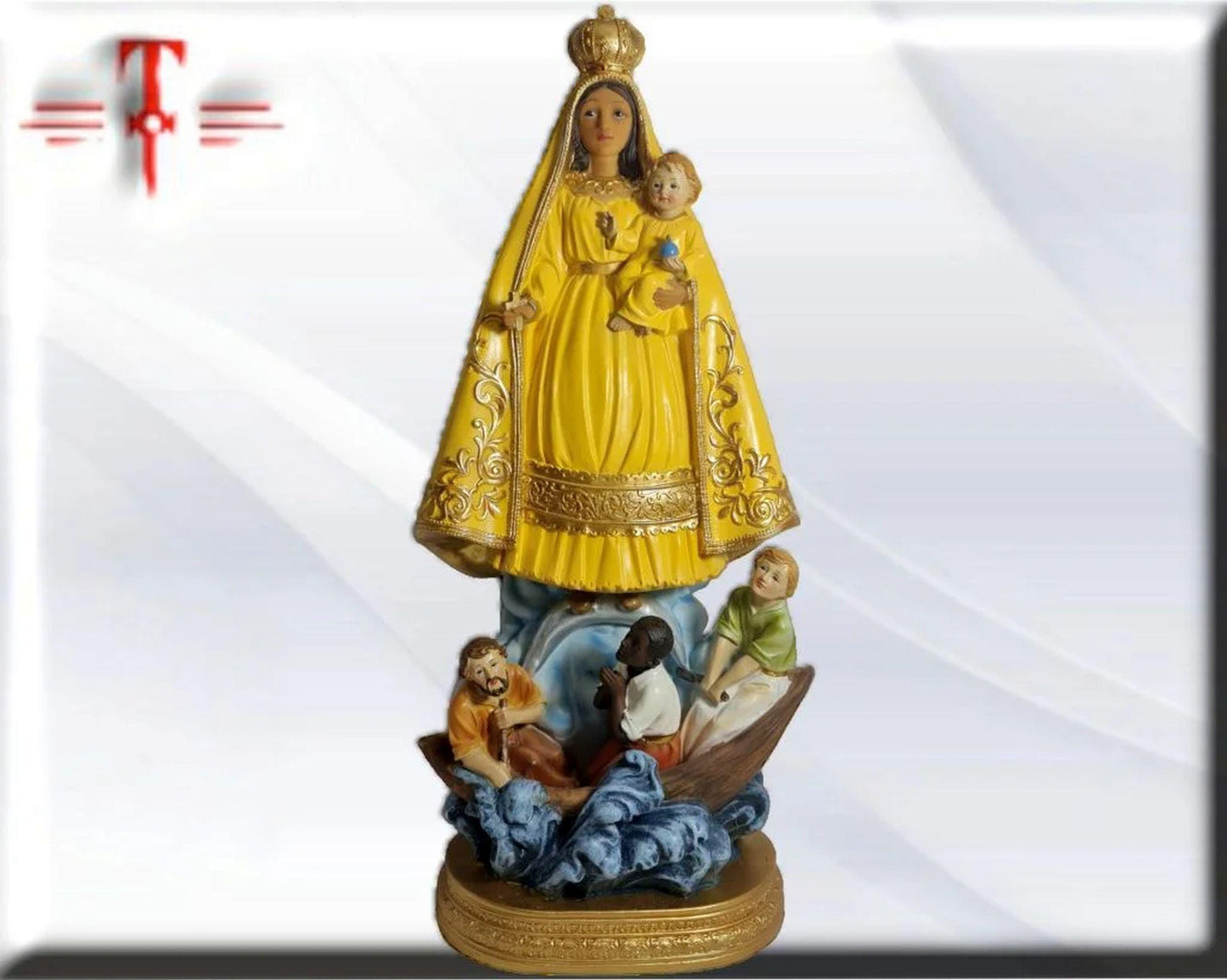 Virgen de la caridad del cobre Amarilla , Santos y Vírgenes católicos , productos Religiosos
