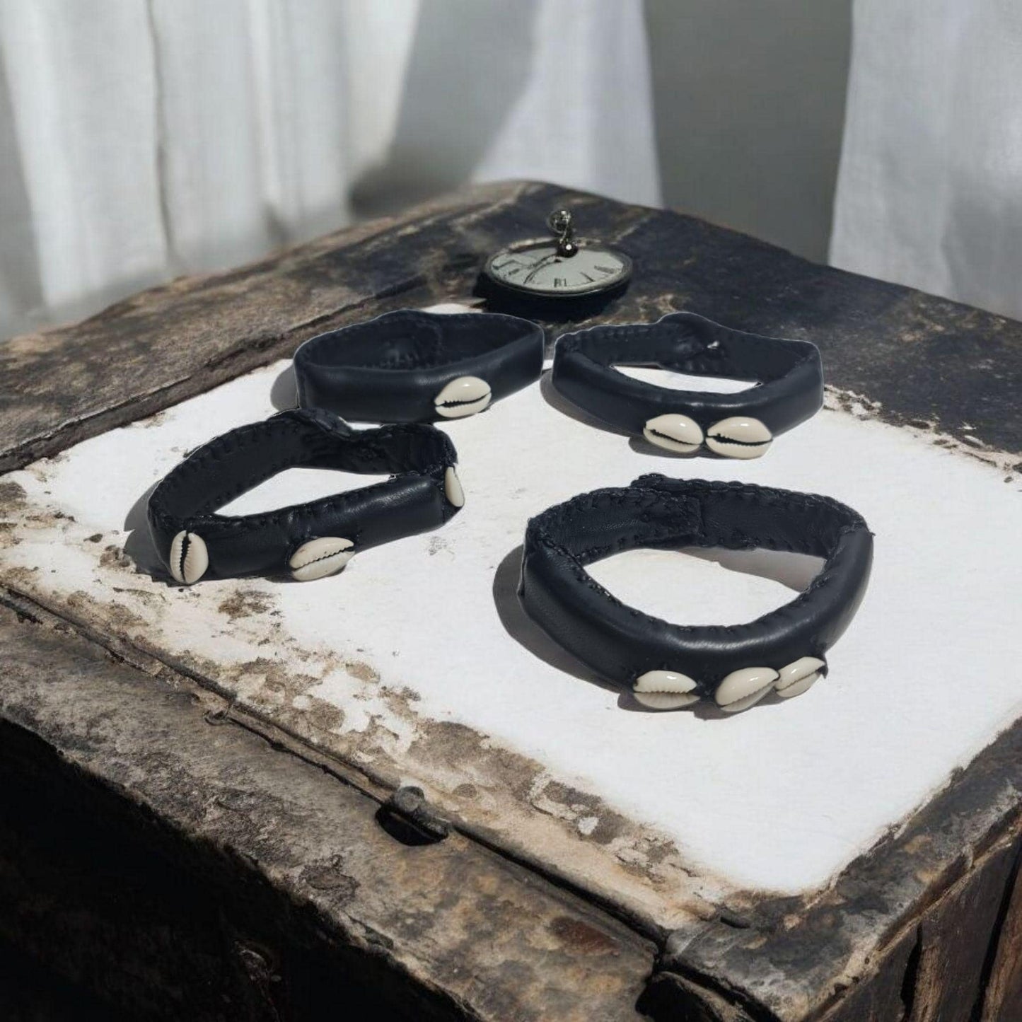 Brazalete de Protección de cuero , secretos del vudú africano