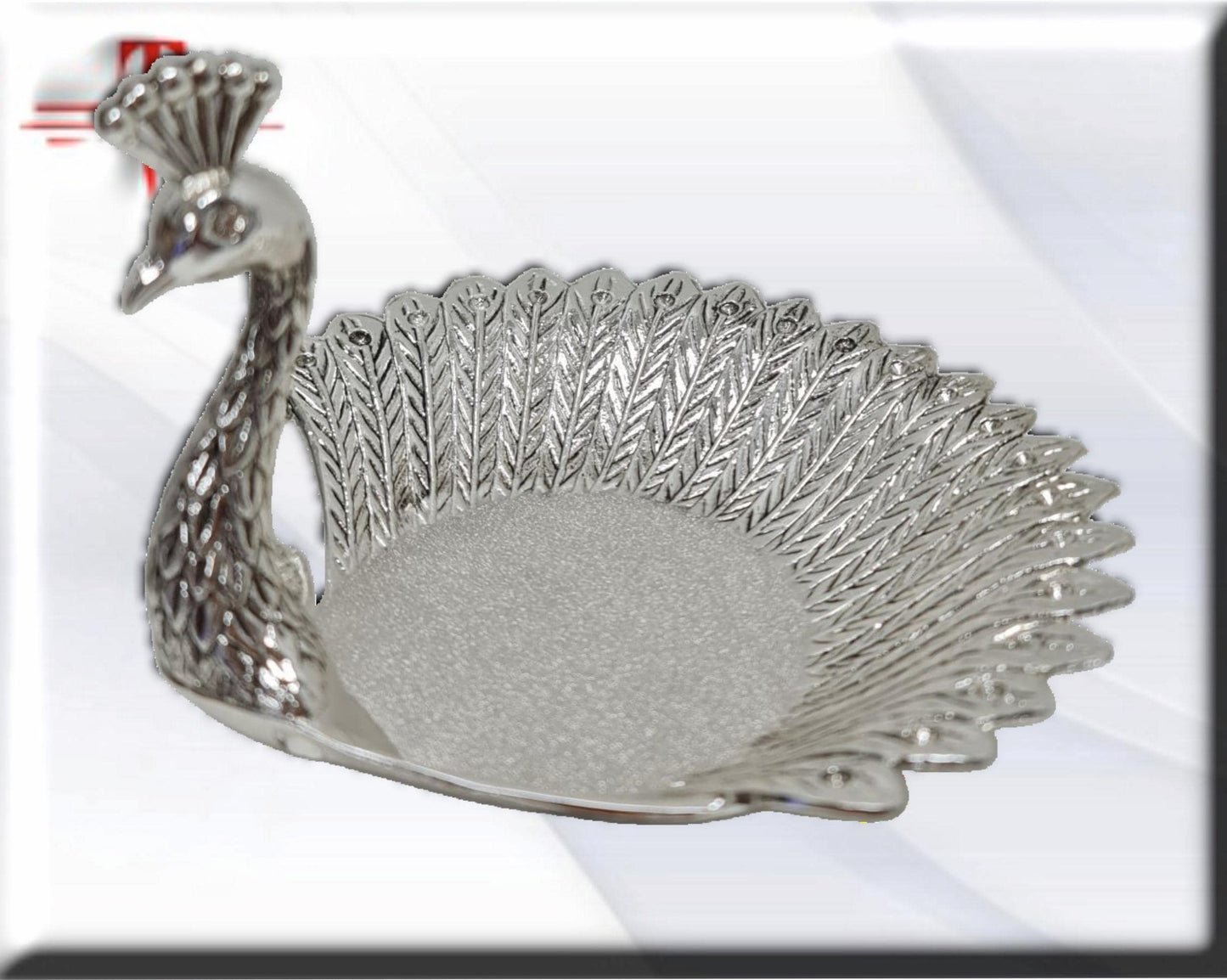 Bandeja de pavo real, atributo de la oricha Oshún , santería yoruba lucumí