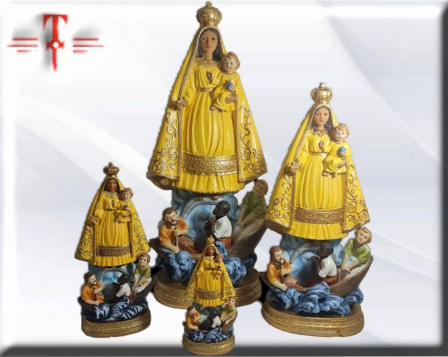 Virgen de la caridad del cobre Amarilla , Santos y Vírgenes católicos , productos Religiosos