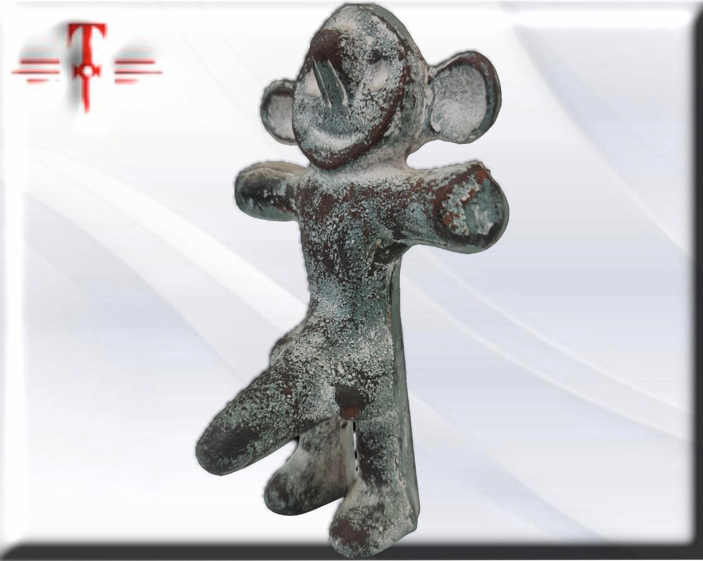 Estatua de hierro de muñeco viril , articulos esotéricos y religiosos