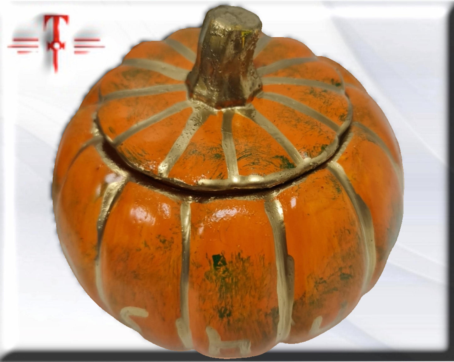 Calabaza cajita para la oricha Oshún , santería yoruba lucumí
