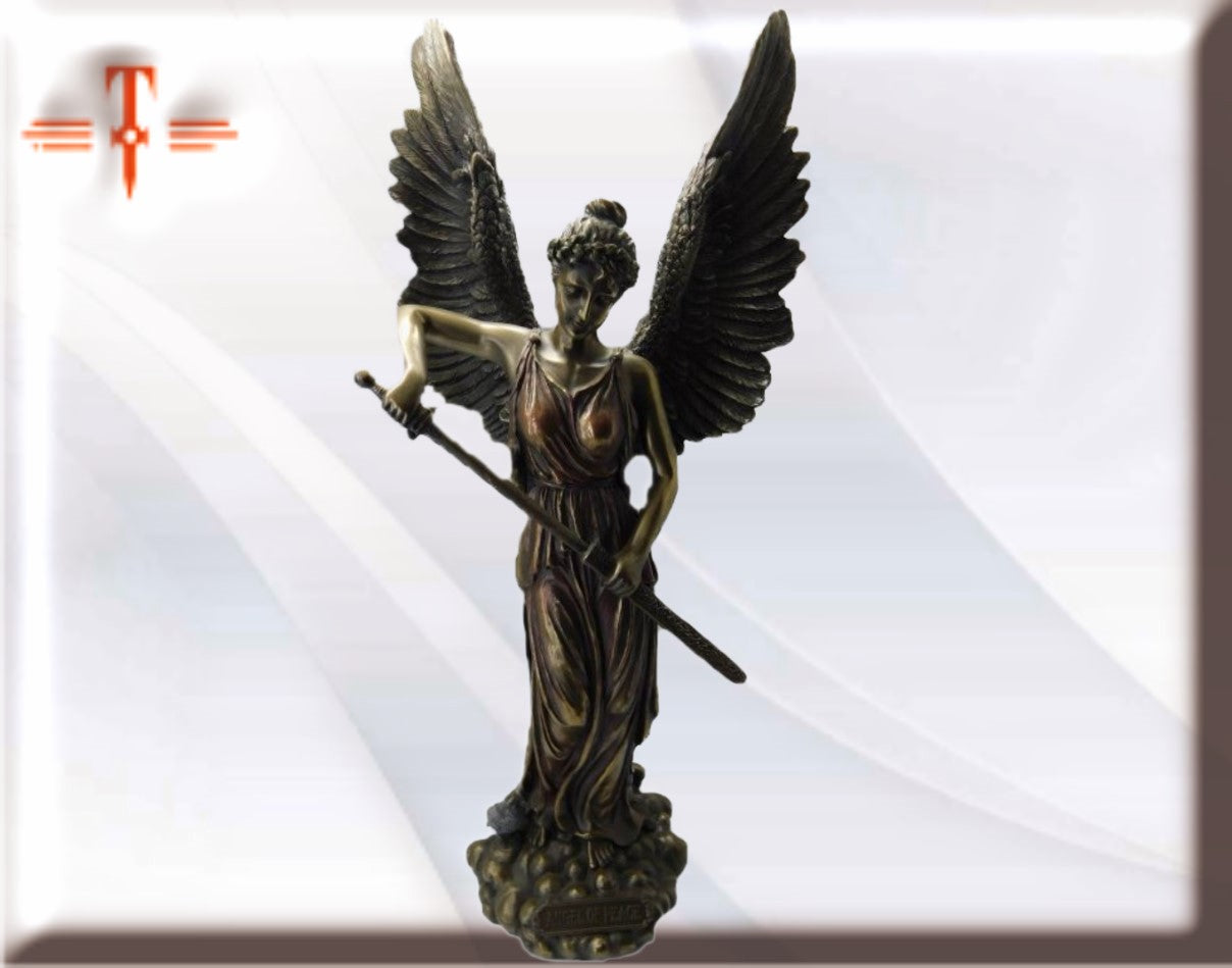 Statue des Gottes Dagda, mythologische Götter, esoterische und religiöse Gegenstände, handbemalt