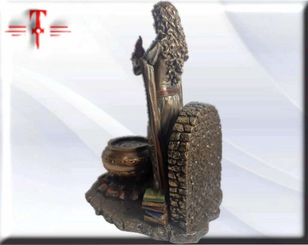 Statue des Gottes Dagda, mythologische Götter, esoterische und religiöse Gegenstände, handbemalt