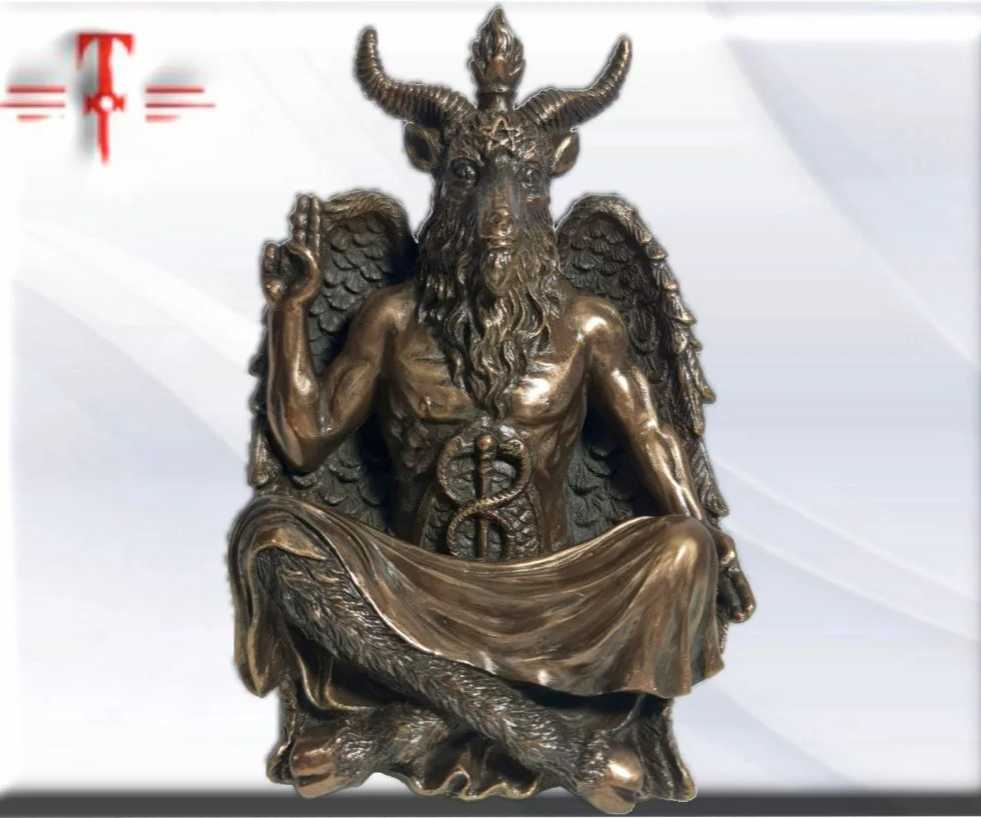Escultura Baphomet 12cm