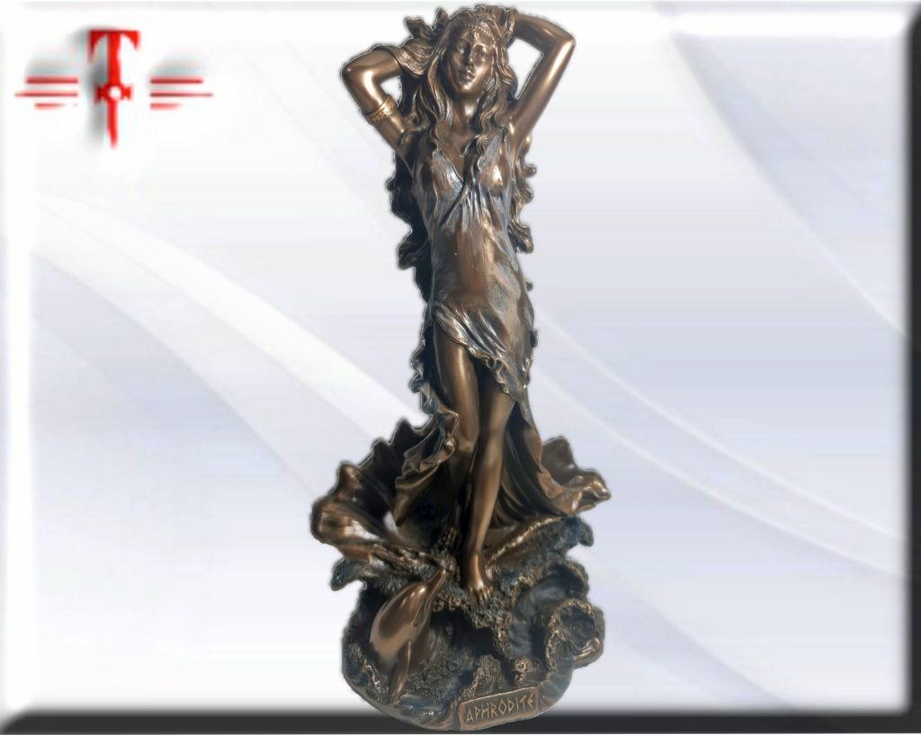 Statue des Gottes Dagda, mythologische Götter, esoterische und religiöse Gegenstände, handbemalt