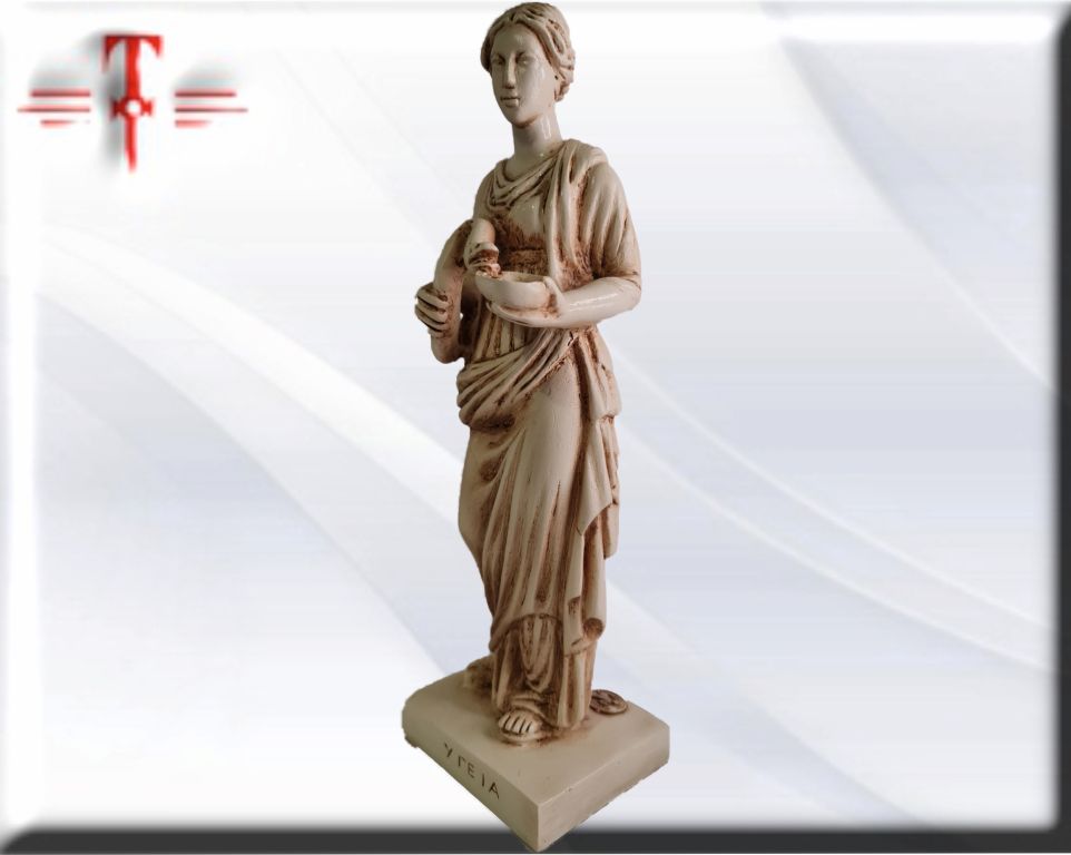 Statue des Gottes Dagda, mythologische Götter, esoterische und religiöse Gegenstände, handbemalt