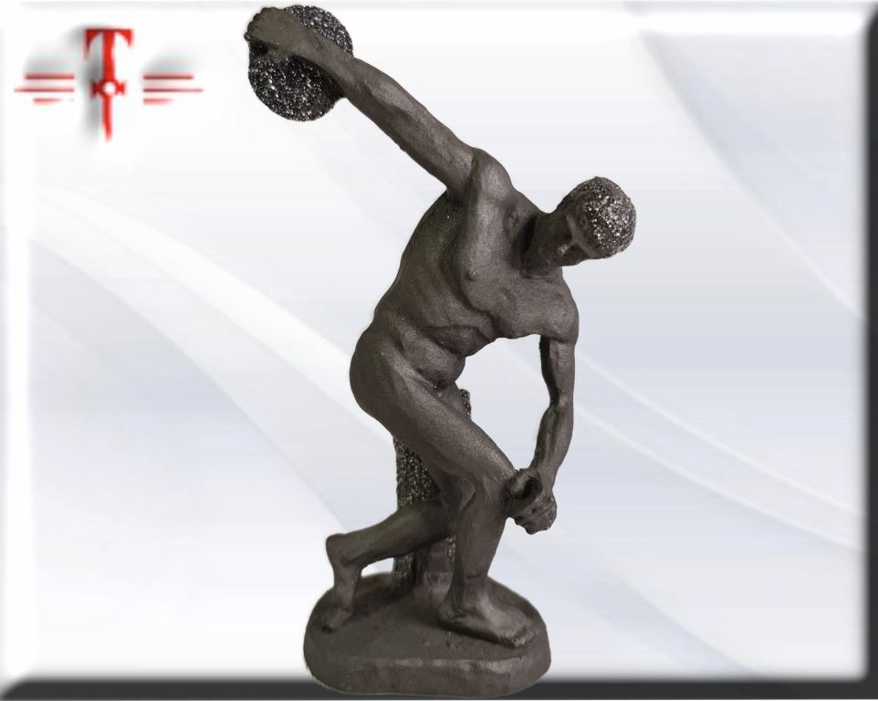 Statue des Gottes Dagda, mythologische Götter, esoterische und religiöse Gegenstände, handbemalt